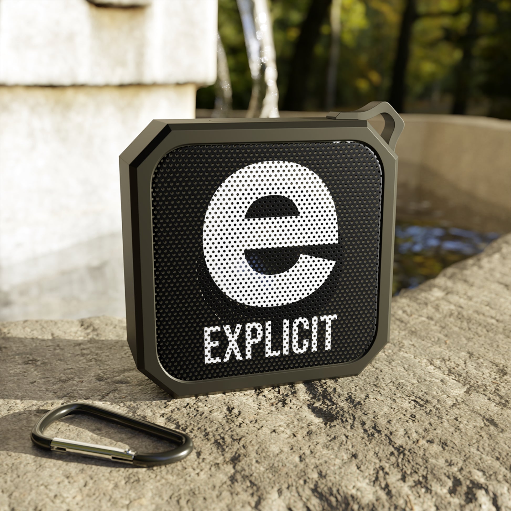Explicit Outdoor Bluetooth Speaker: IPX6 Waterproof Portable