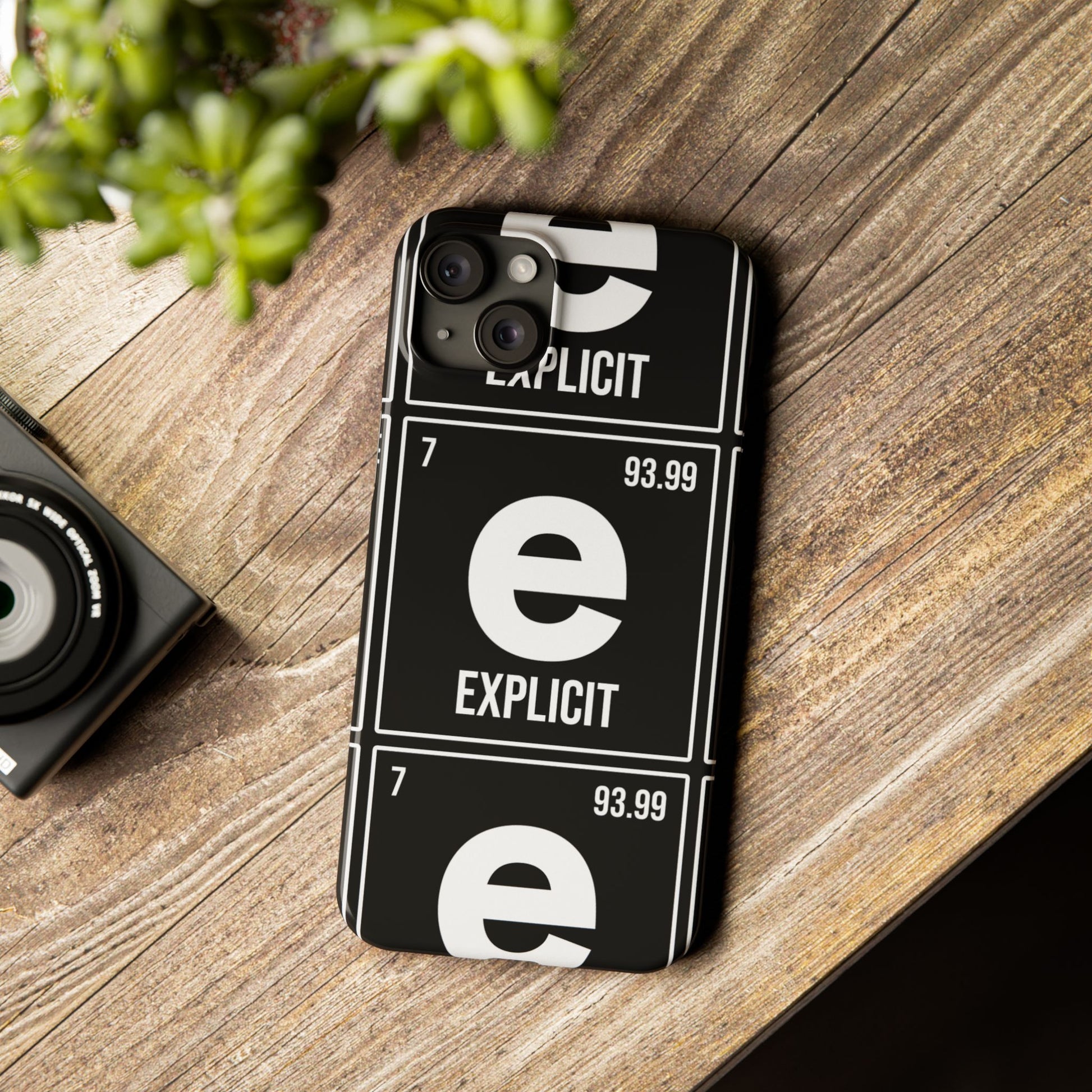 Explicit E Slim Phone Case: Urban Style & Protective Cover