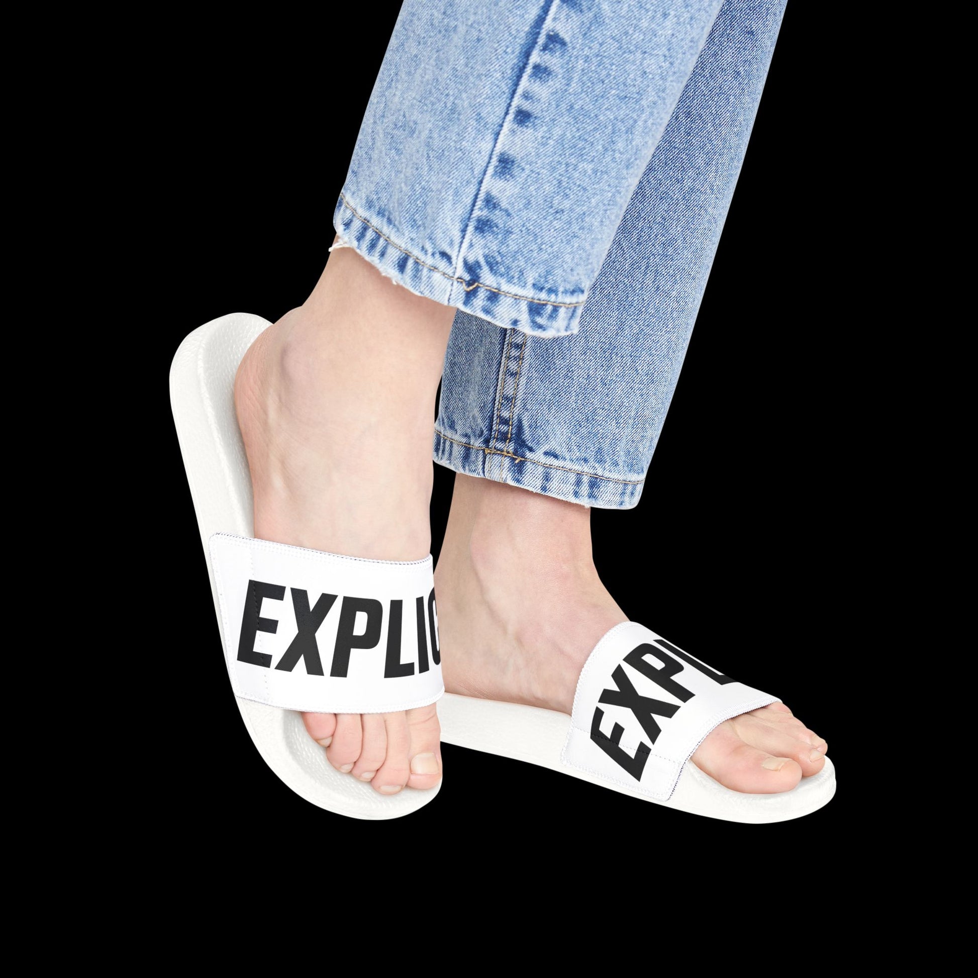 Explicit Slides: Women's Pool Sandals & Beach Footwear