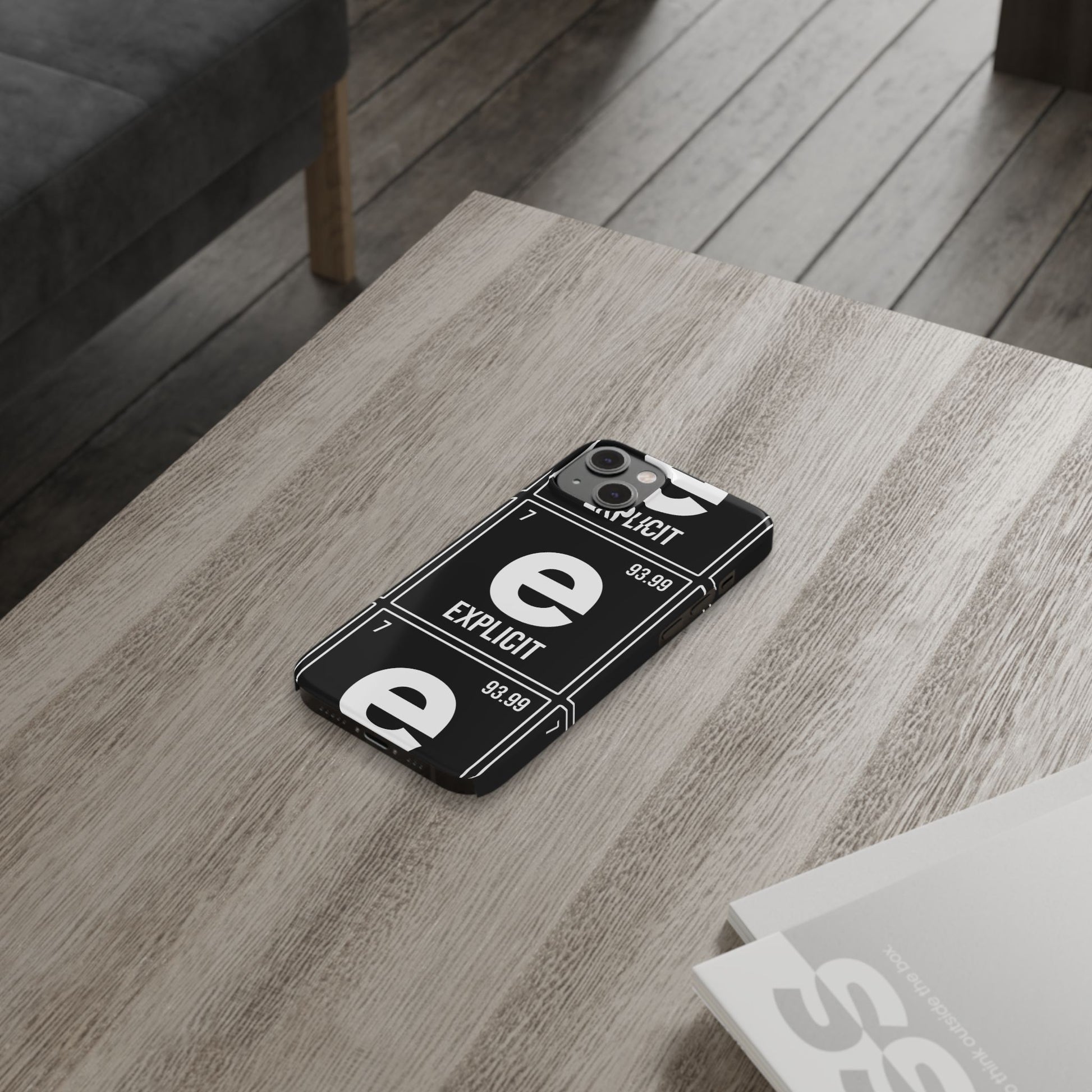 Explicit E Slim Phone Case: Urban Style & Protective Cover