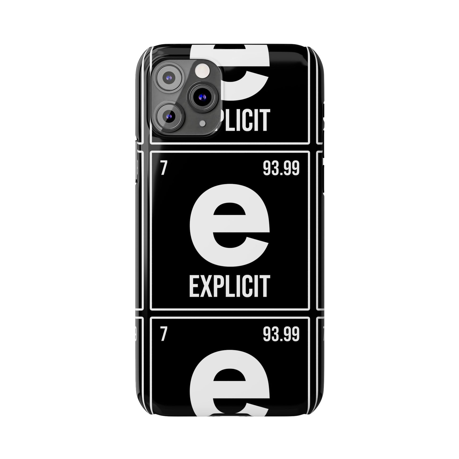 Explicit E Slim Phone Case: Urban Style & Protective Cover