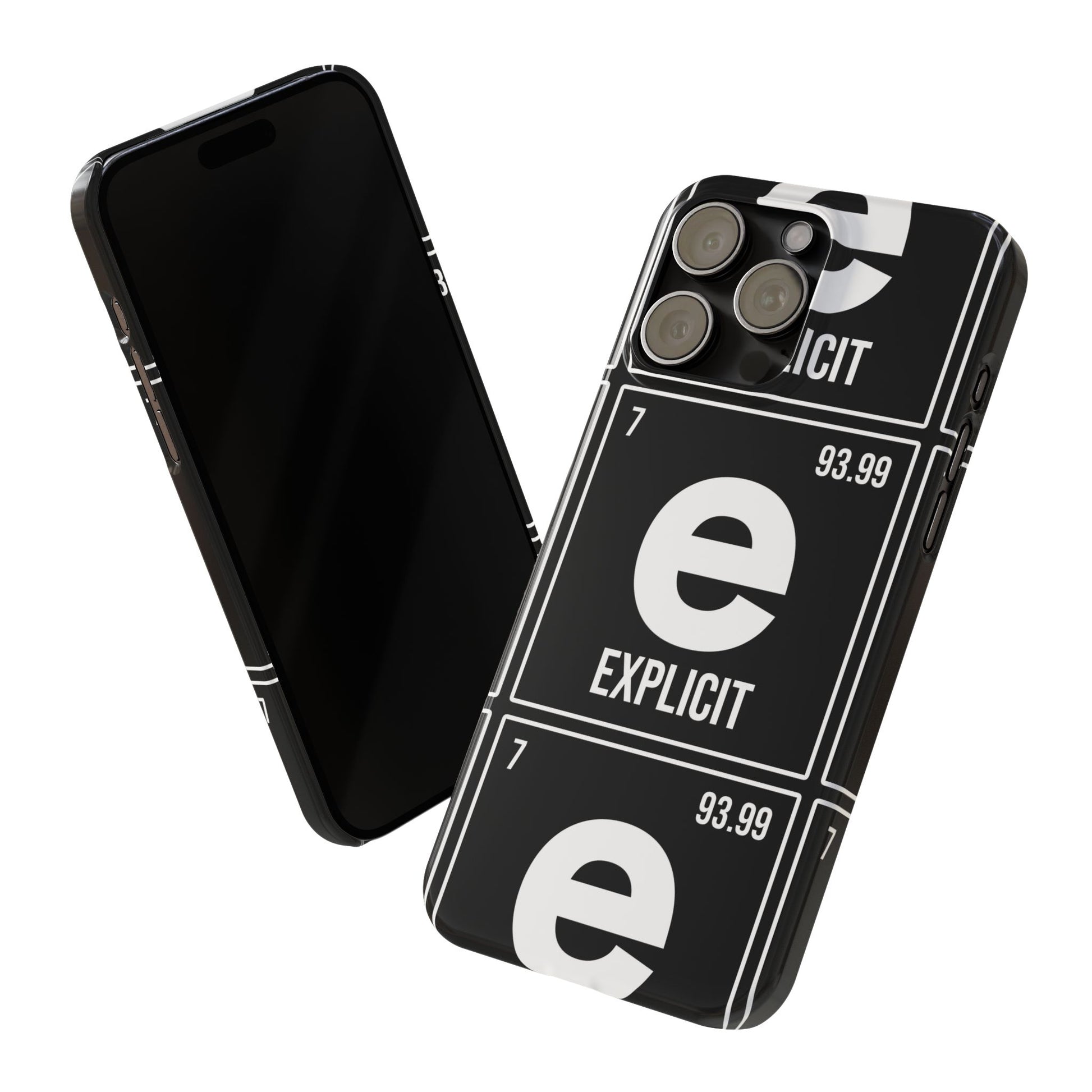 Explicit E Slim Phone Case: Urban Style & Protective Cover