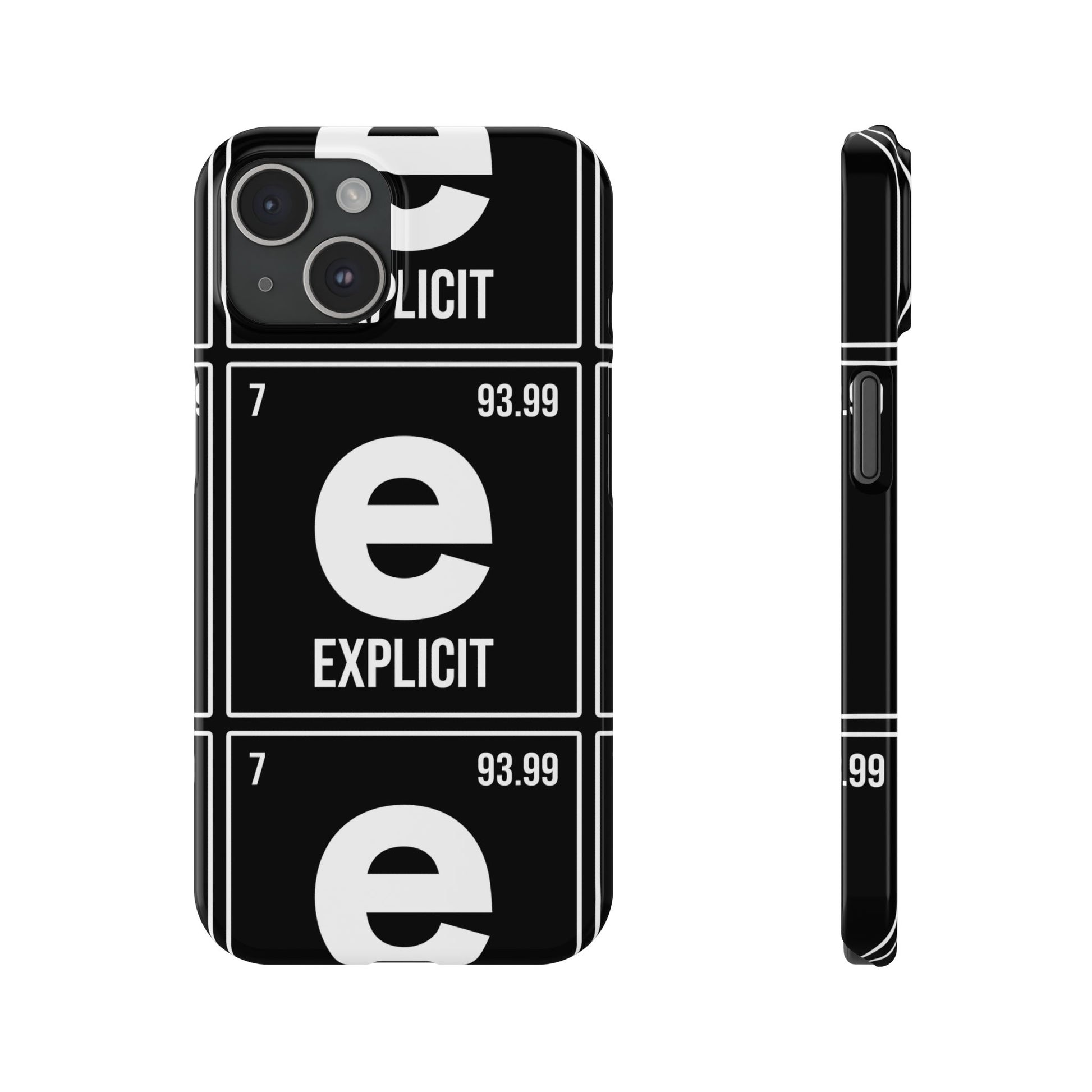 Explicit E Slim Phone Case: Urban Style & Protective Cover