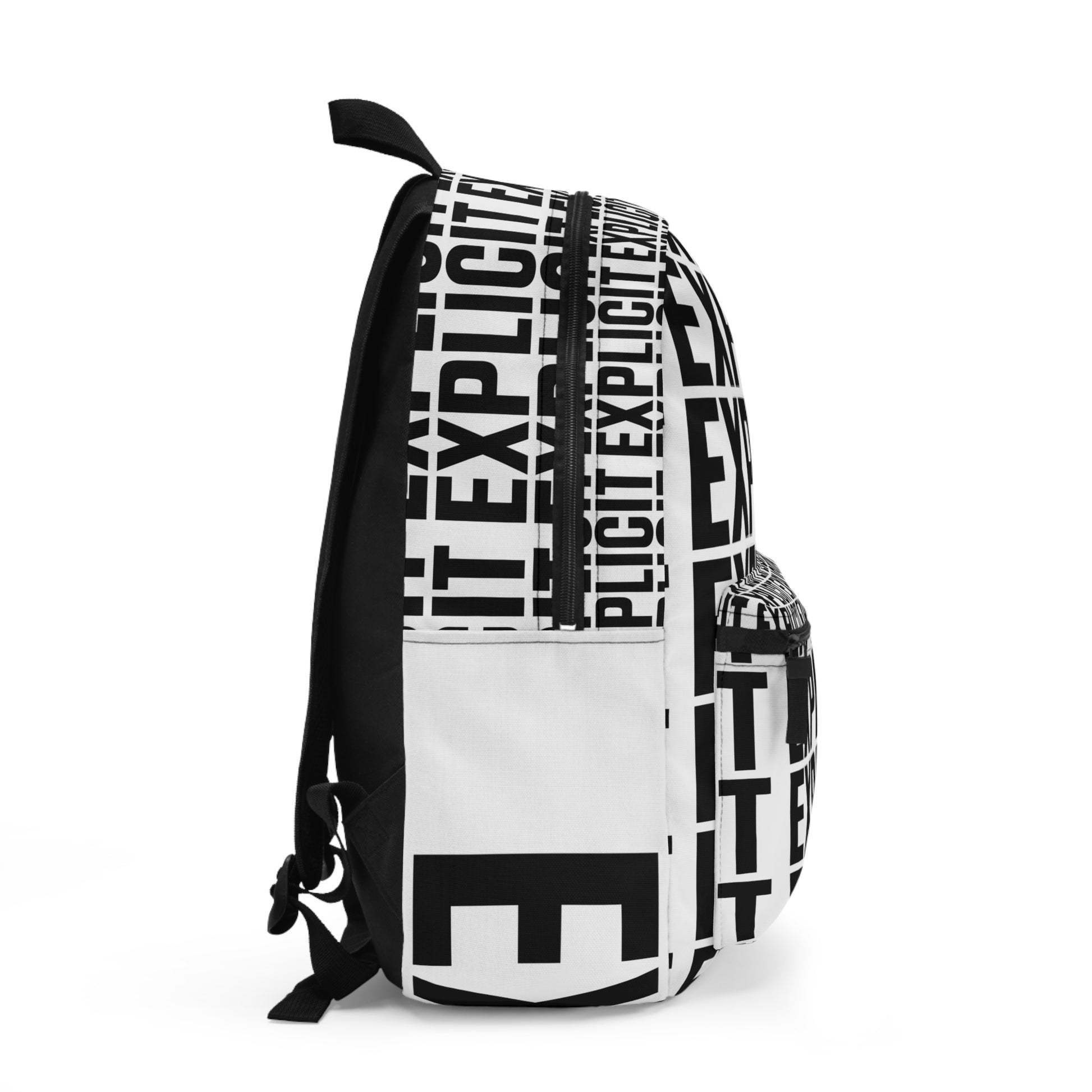 Explicit Statement Backpack: Streetwear, College, & Everyday Bag