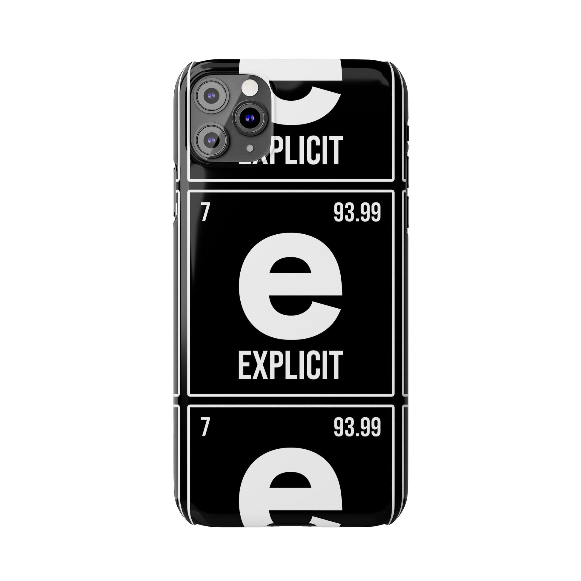 Explicit E Slim Phone Case: Urban Style & Protective Cover