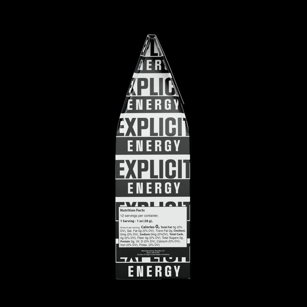 Explicit Energy Coffee Blend: Medium Roast, Rich & Smooth (12oz / 340g)