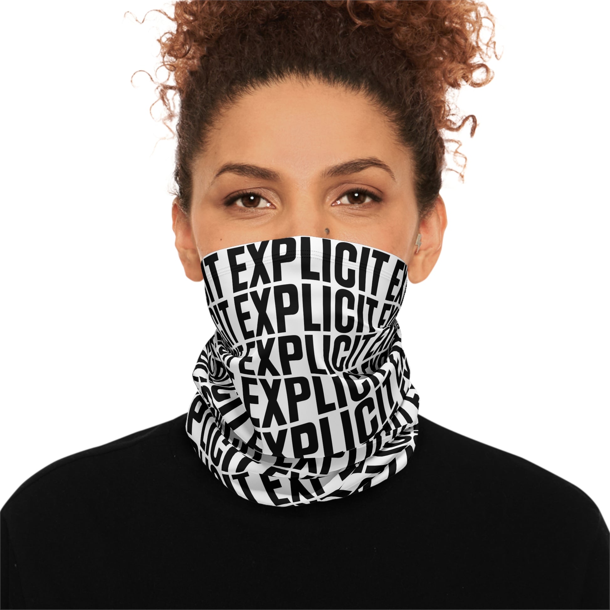 Explicit Energy Neck Gaiter: Warm, Stylish & Outdoor Ready