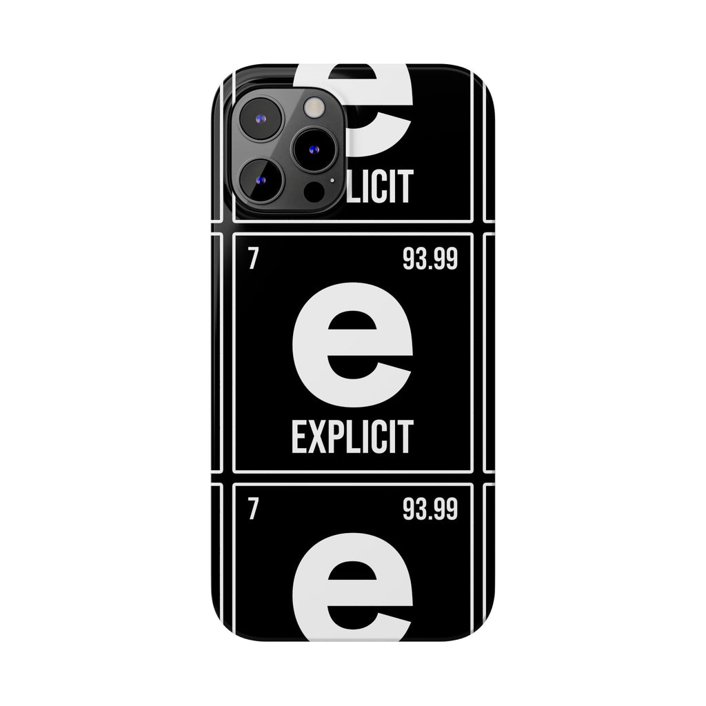 Explicit E Slim Phone Case: Urban Style & Protective Cover