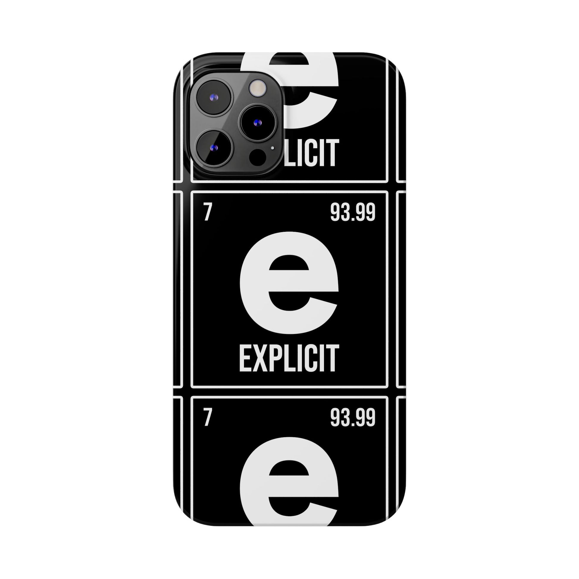 Explicit E Slim Phone Case: Urban Style & Protective Cover