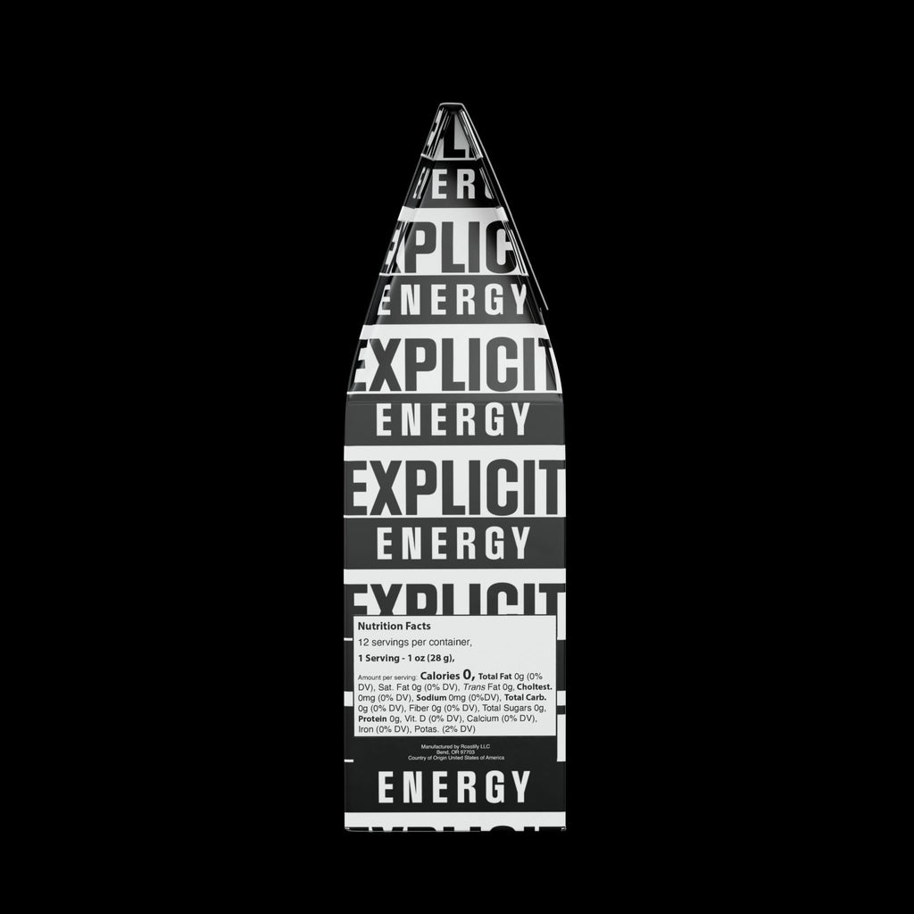 Explicit Energy Light Roast Blend: Regular, Light Roast, Crisp & Fruity (12oz / 340g)