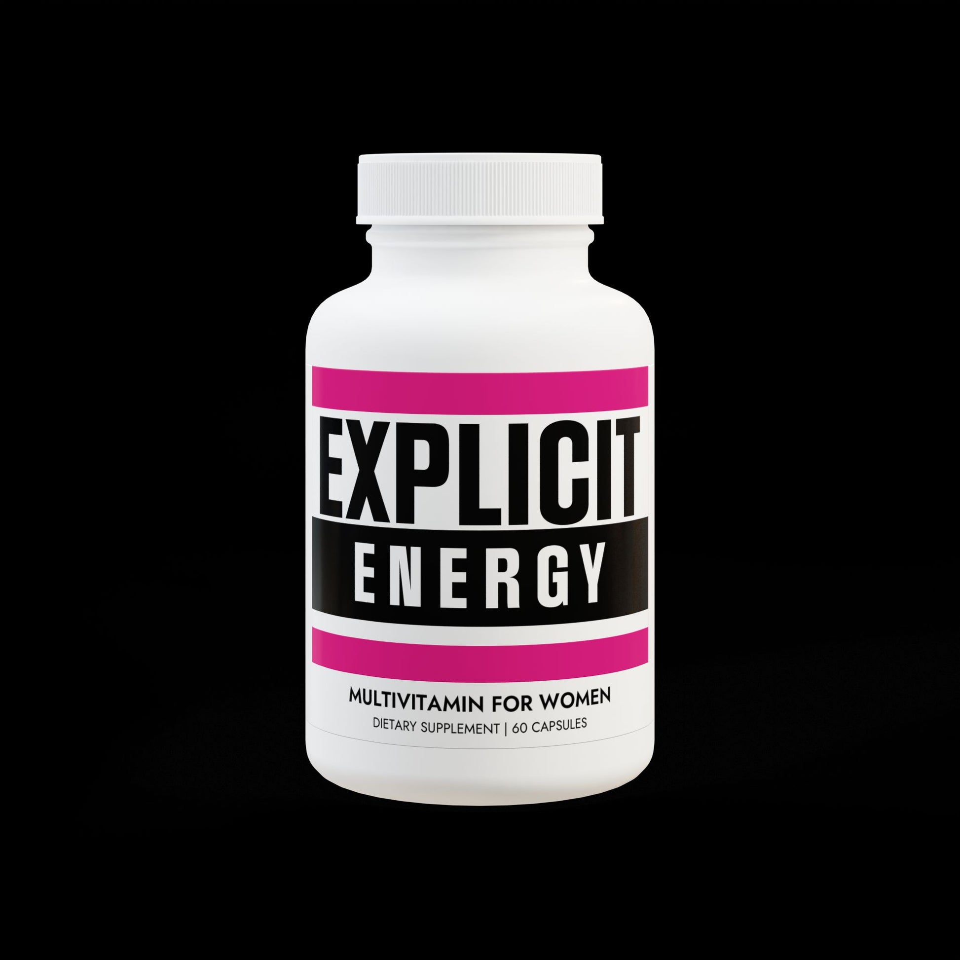Explicit Energy Multivitamin for Women: Daily Health & Hormone Support (60 Capsules)