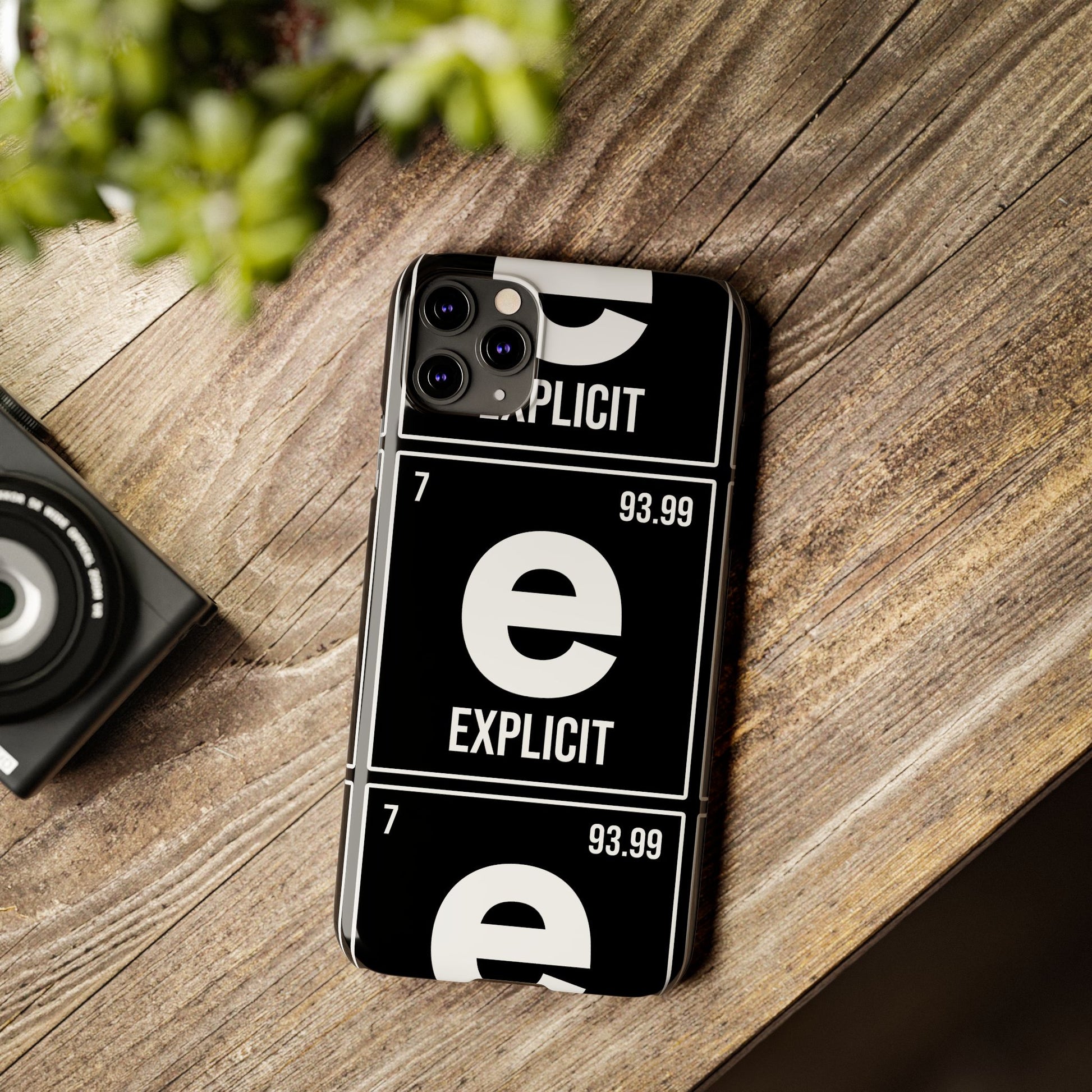 Explicit E Slim Phone Case: Urban Style & Protective Cover