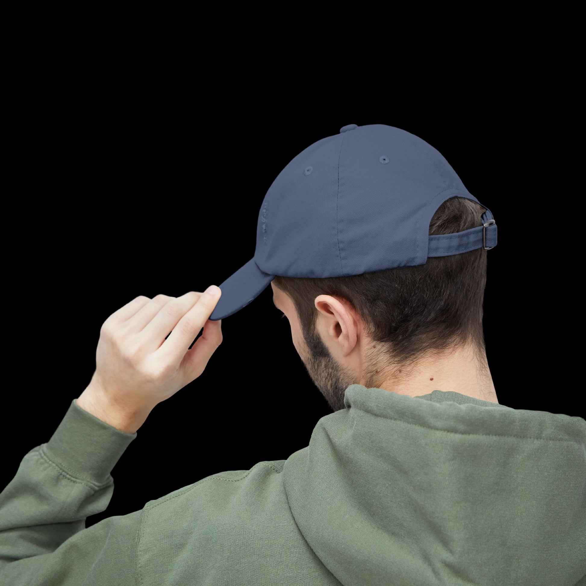 Explicit Distressed Cap: Unisex Casual Streetwear Hat