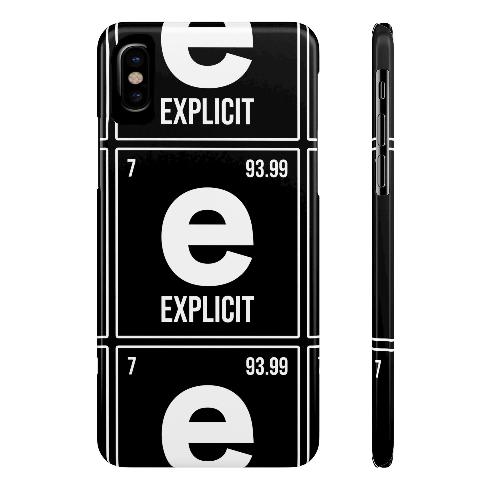 Explicit E Slim Phone Case: Urban Style & Protective Cover