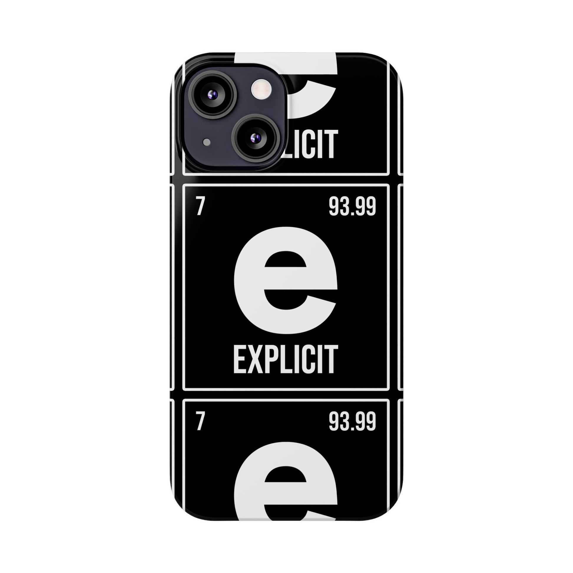 Explicit E Slim Phone Case: Urban Style & Protective Cover