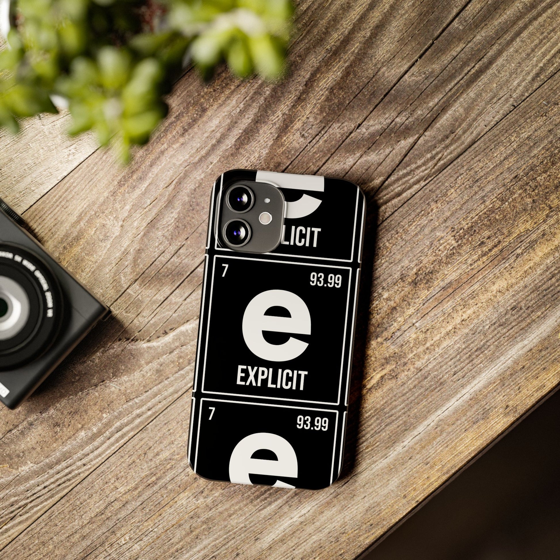Explicit E Slim Phone Case: Urban Style & Protective Cover