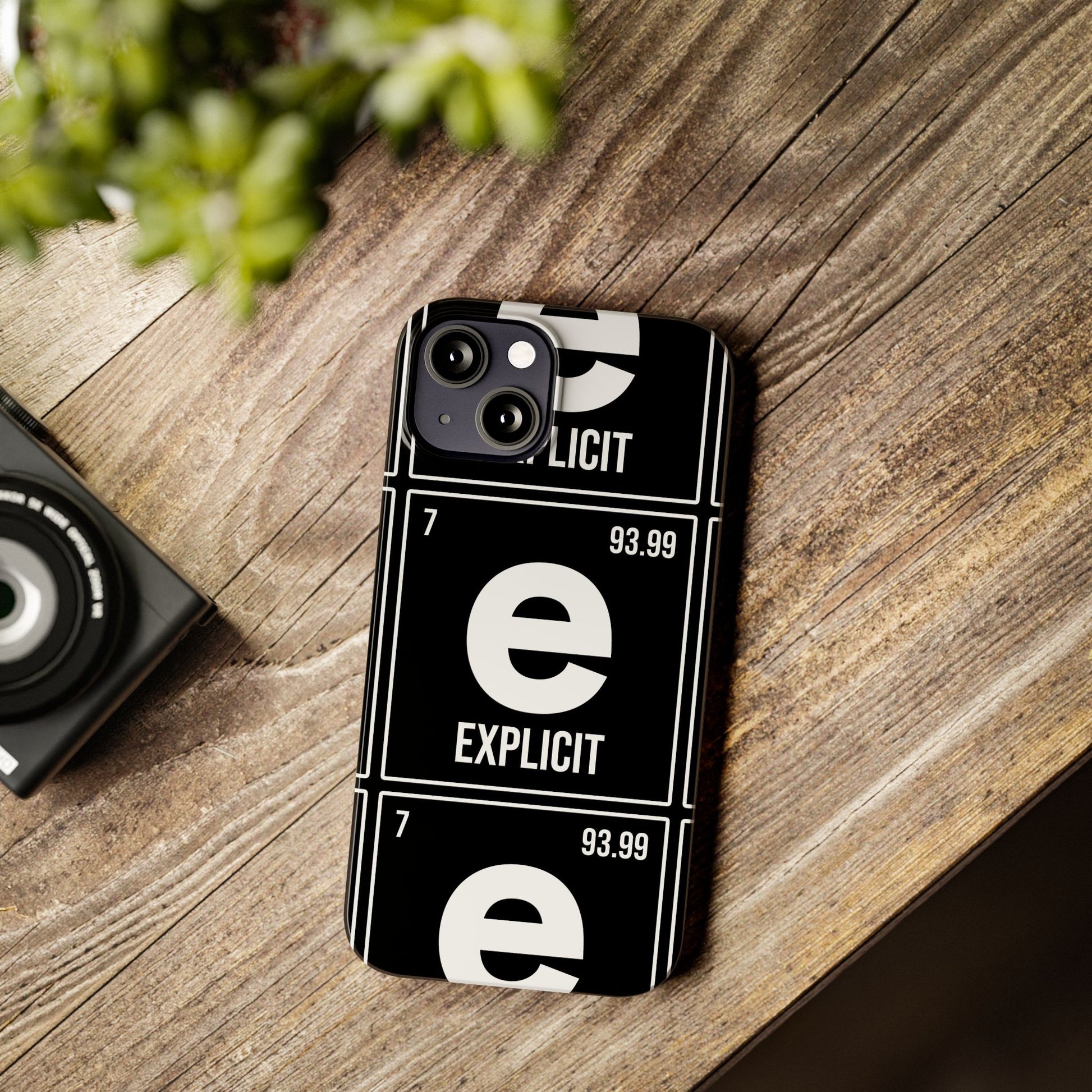 Explicit E Slim Phone Case: Urban Style & Protective Cover