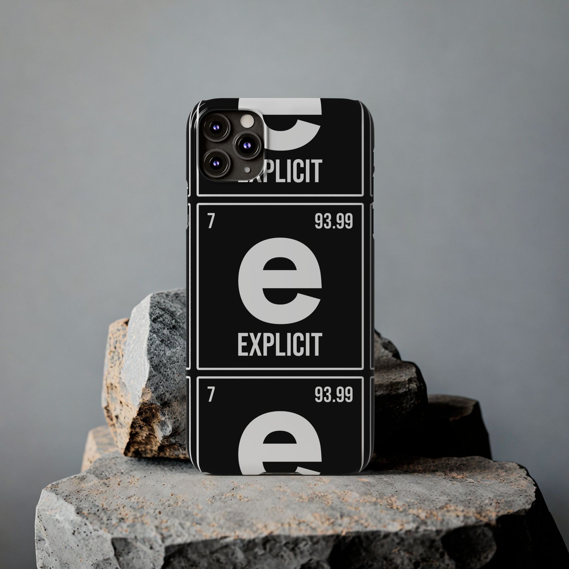 Explicit E Slim Phone Case: Urban Style & Protective Cover