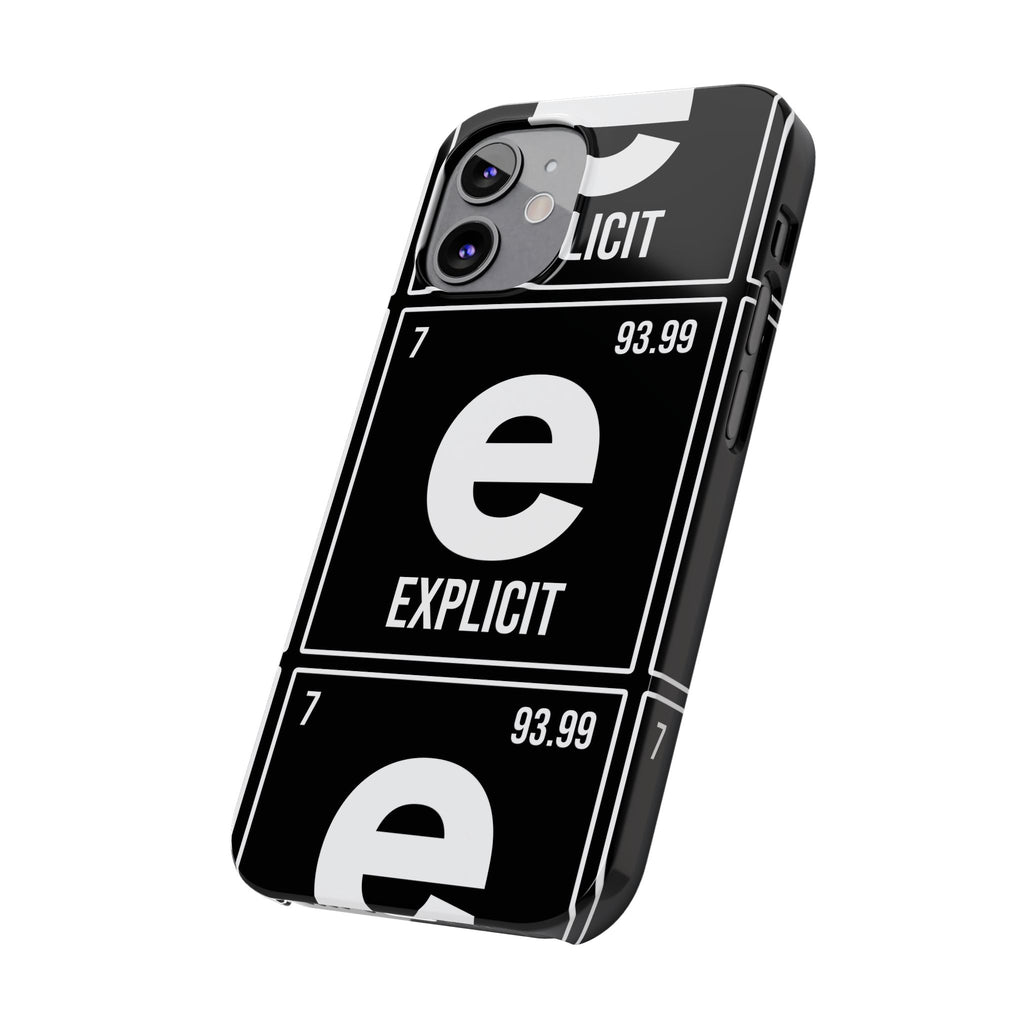Explicit E Slim Phone Case: Urban Style & Protective Cover