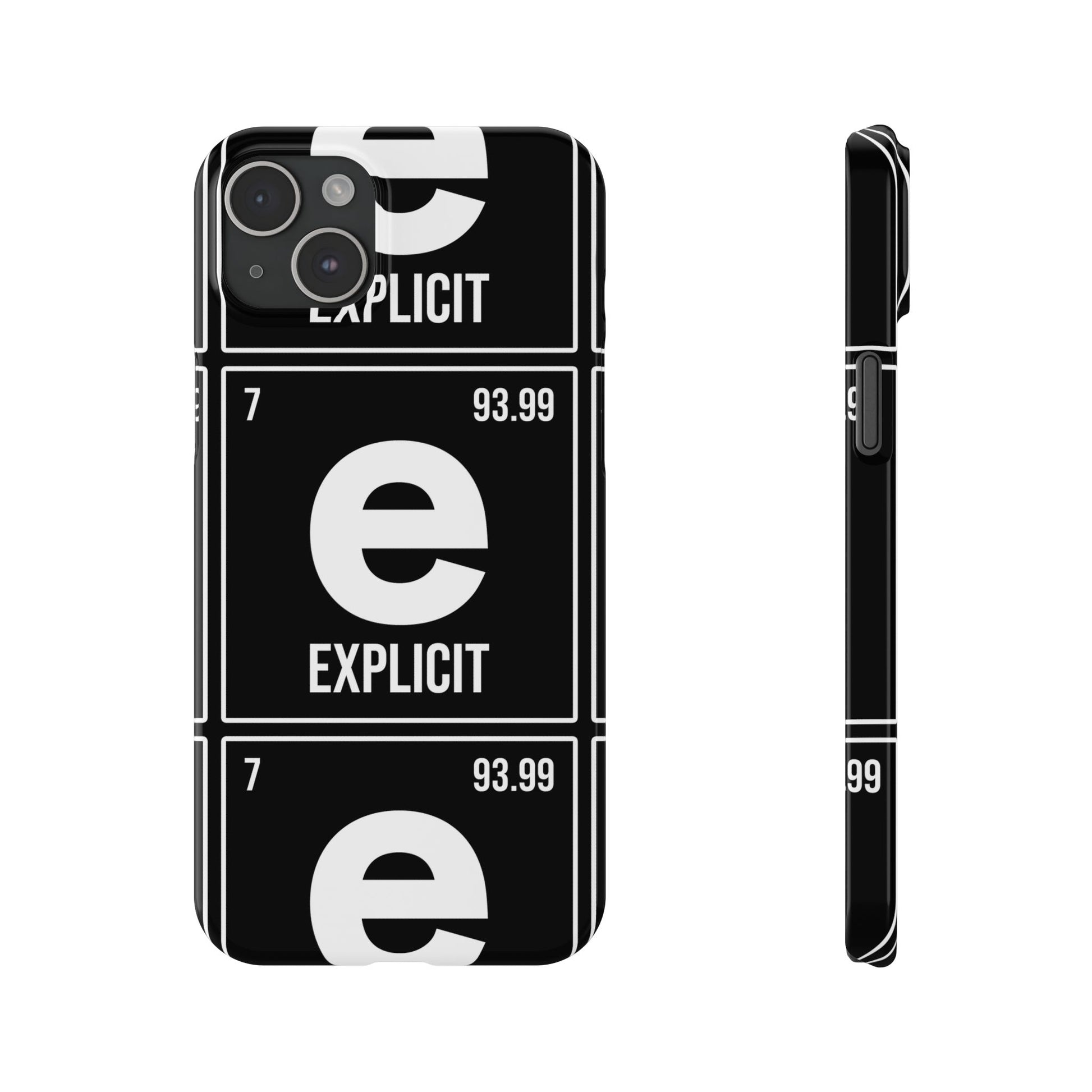 Explicit E Slim Phone Case: Urban Style & Protective Cover