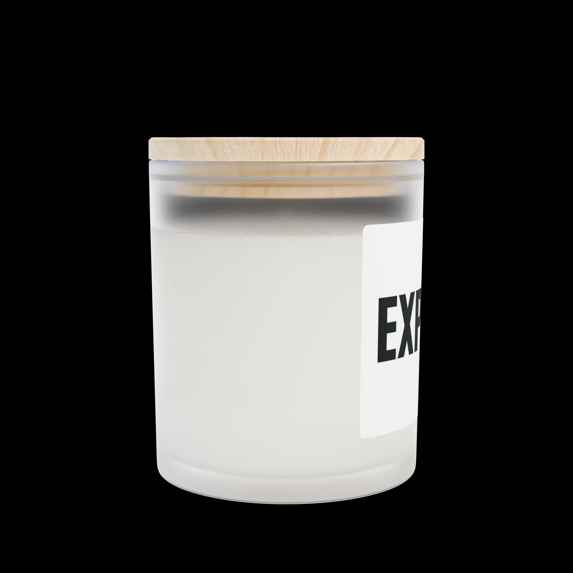 Explicit Scented Candle - Frosted Glass Home Decor & Aromatherapy Gift for Men & Women