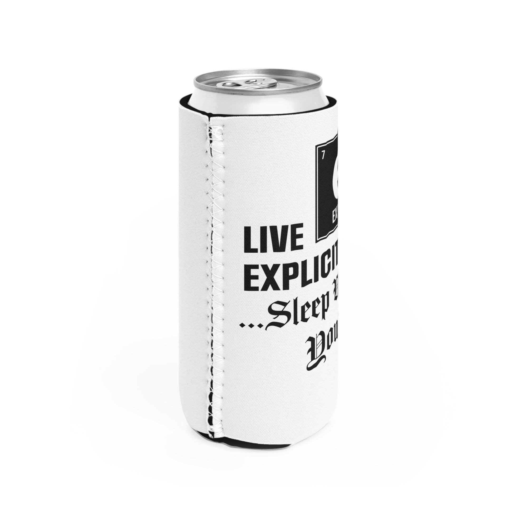 Explicit Energy Can Cooler: Slim Insulated for Drinks & Parties