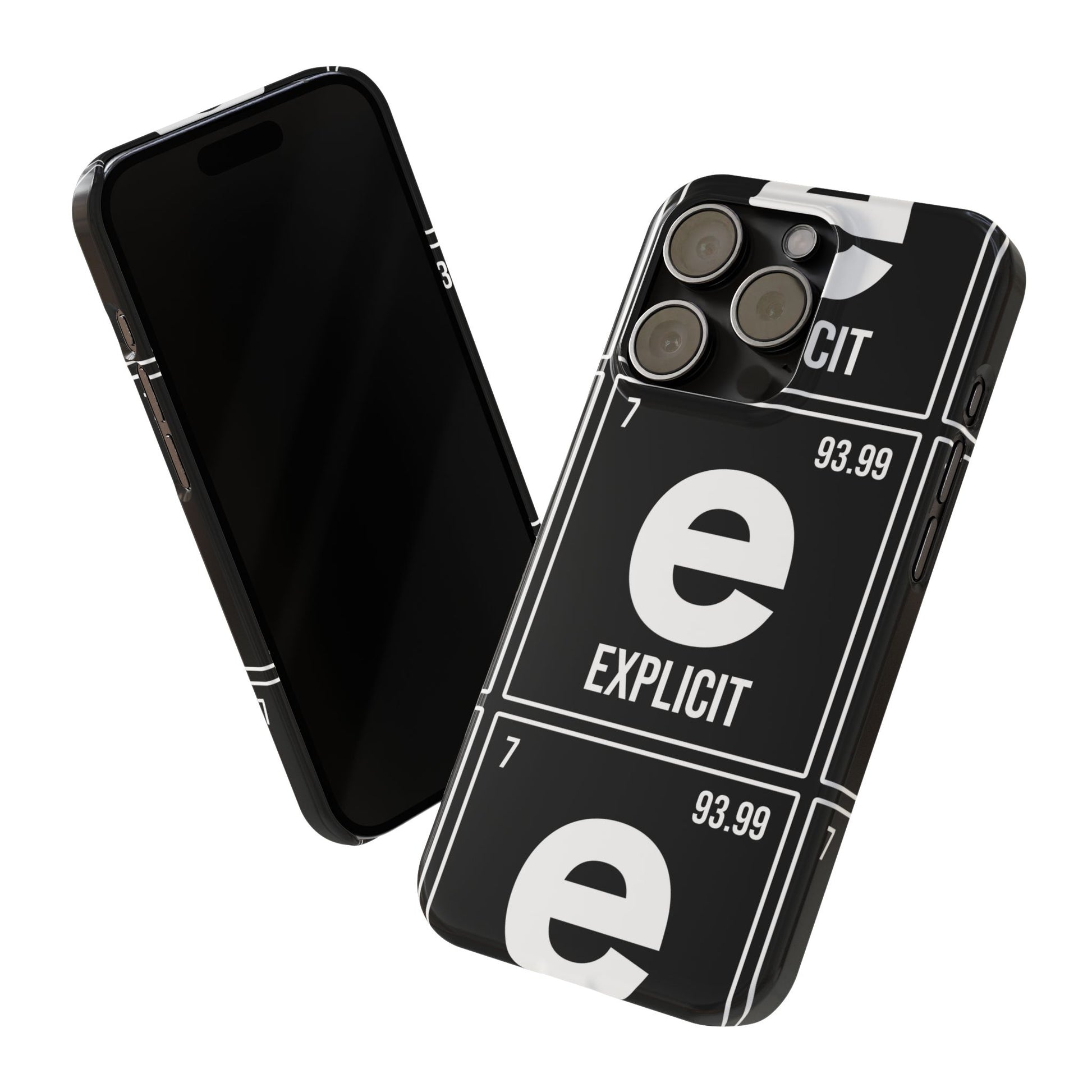 Explicit E Slim Phone Case: Urban Style & Protective Cover