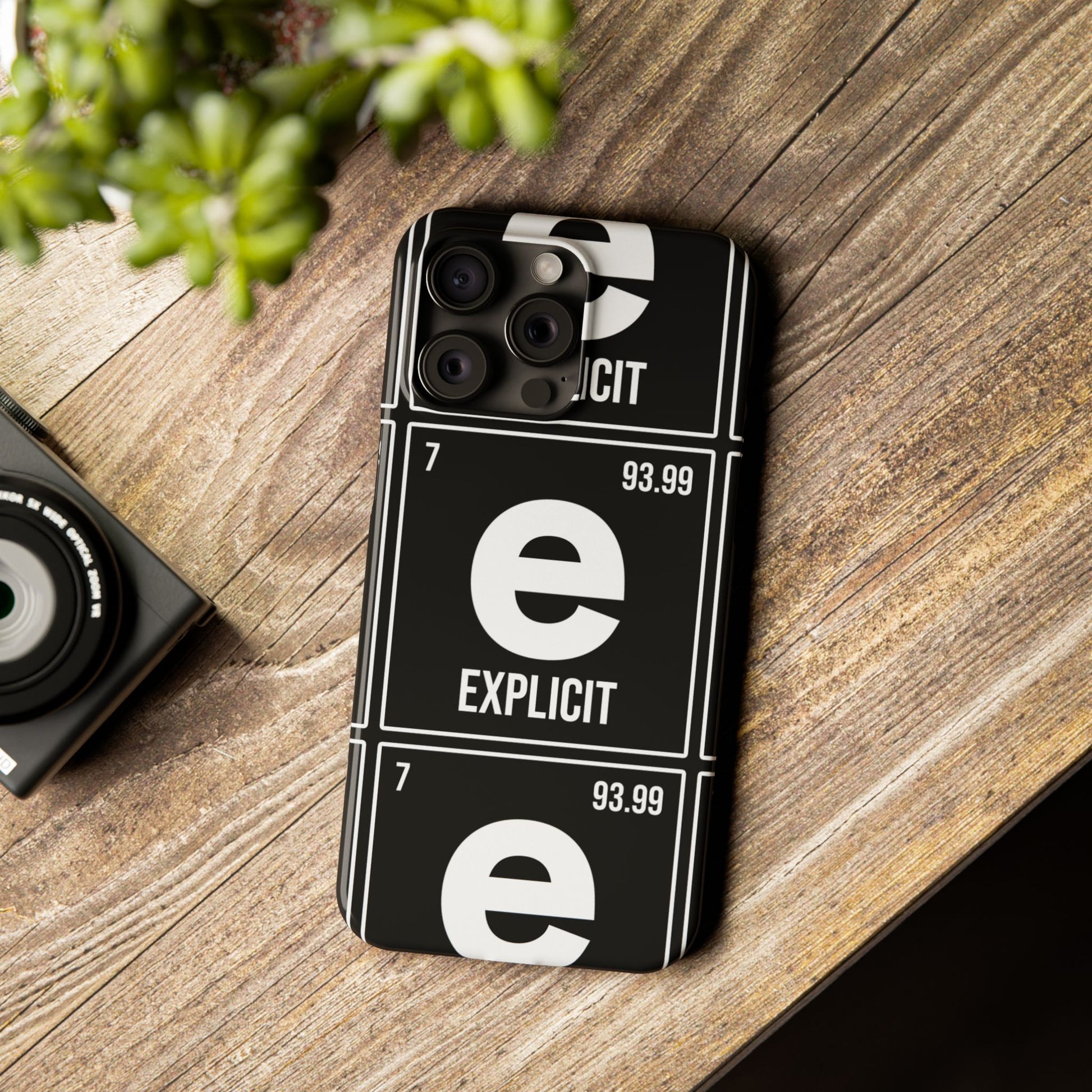 Explicit E Slim Phone Case: Urban Style & Protective Cover