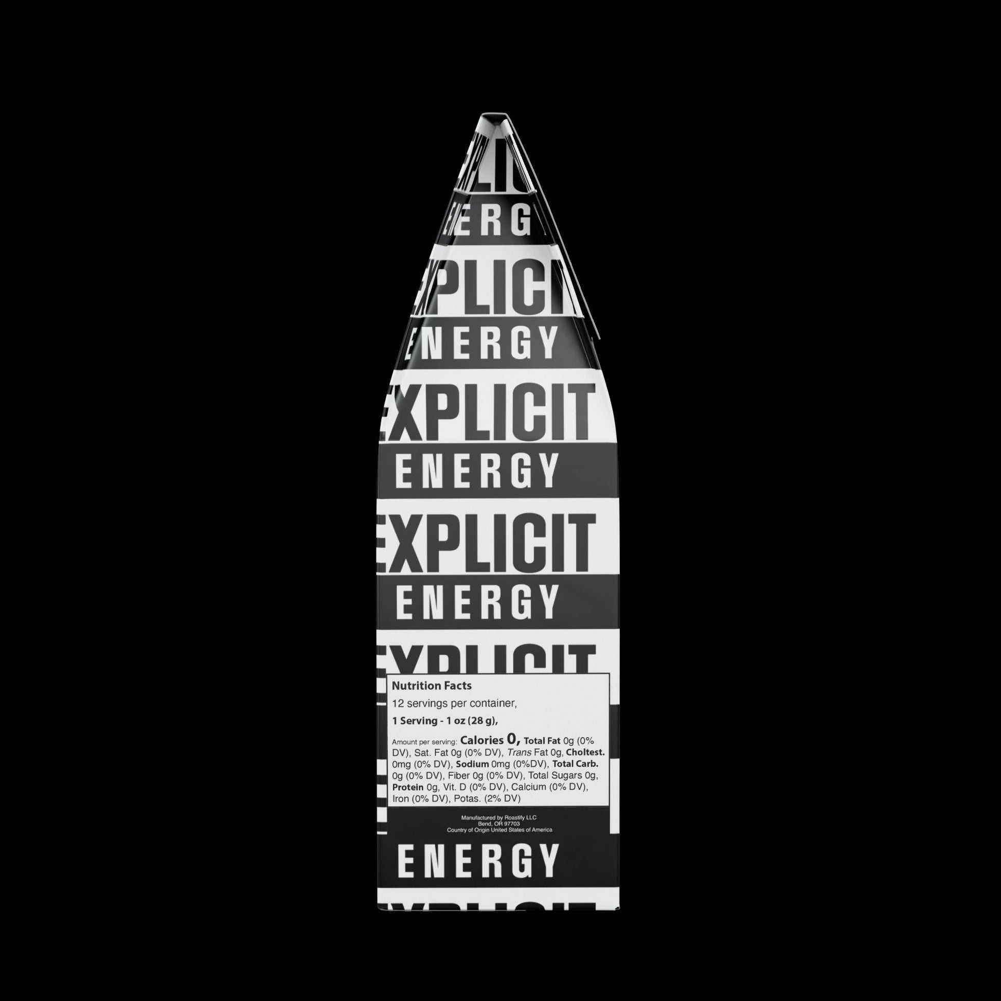 Explicit Energy Colombia Single Origin: Regular, Light-Medium Roast, Honeyed & Vibrant (12oz / 340g)