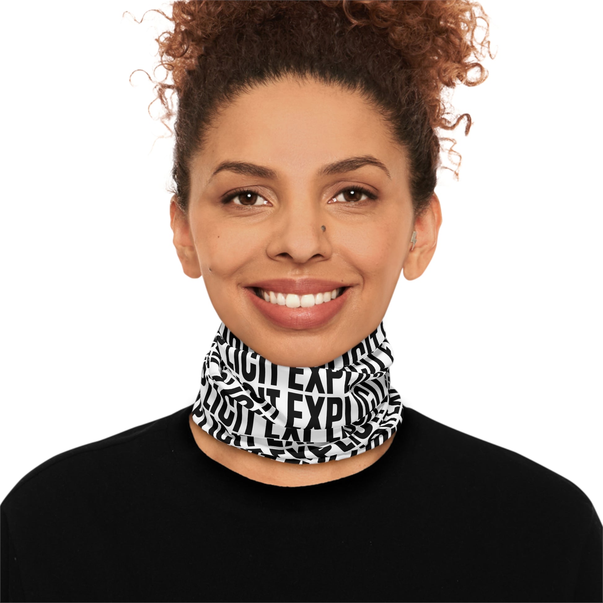 Explicit Energy Neck Gaiter: Warm, Stylish & Outdoor Ready