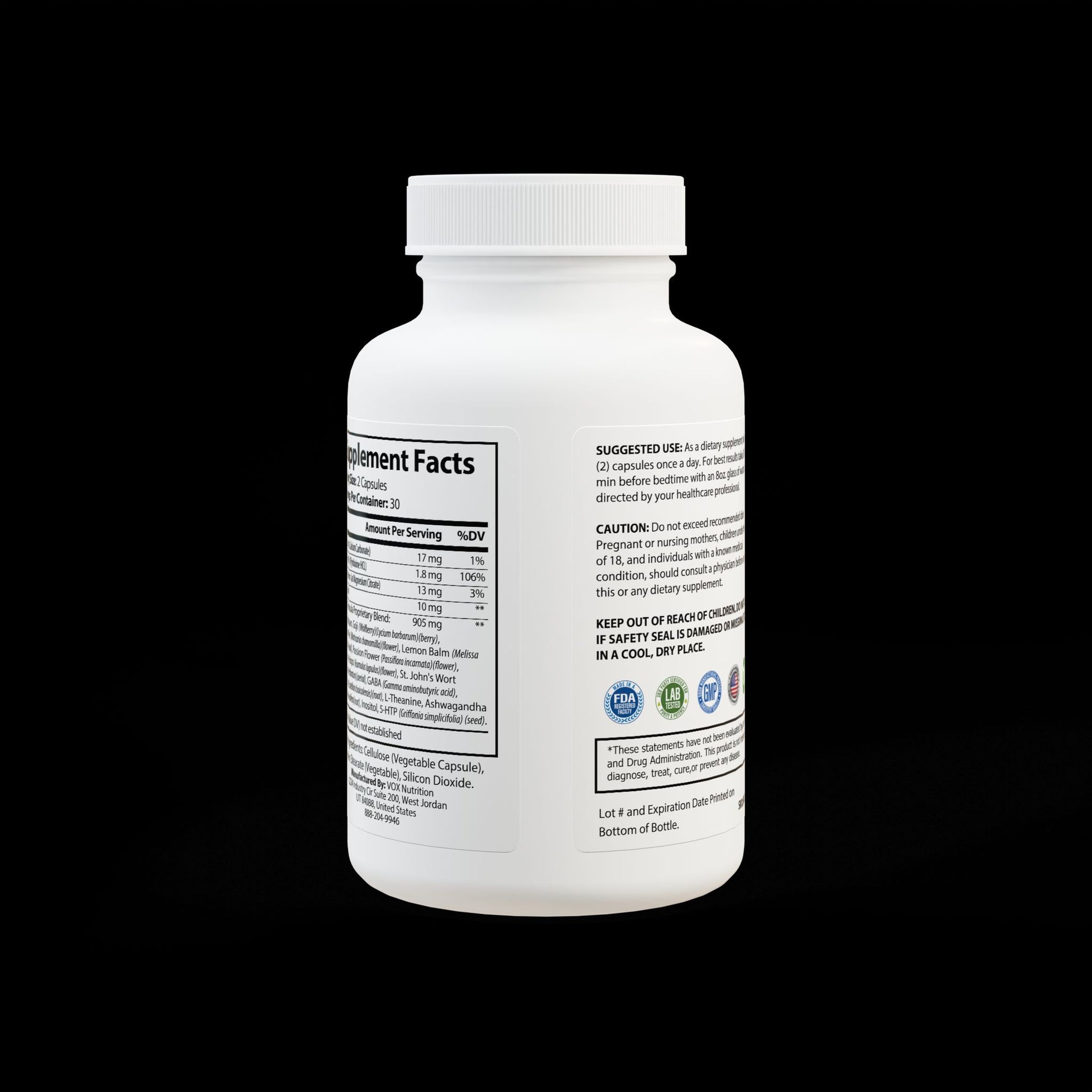 Explicit Energy Sleep Supplement: Restful Sleep & Relaxation (60 Capsules)