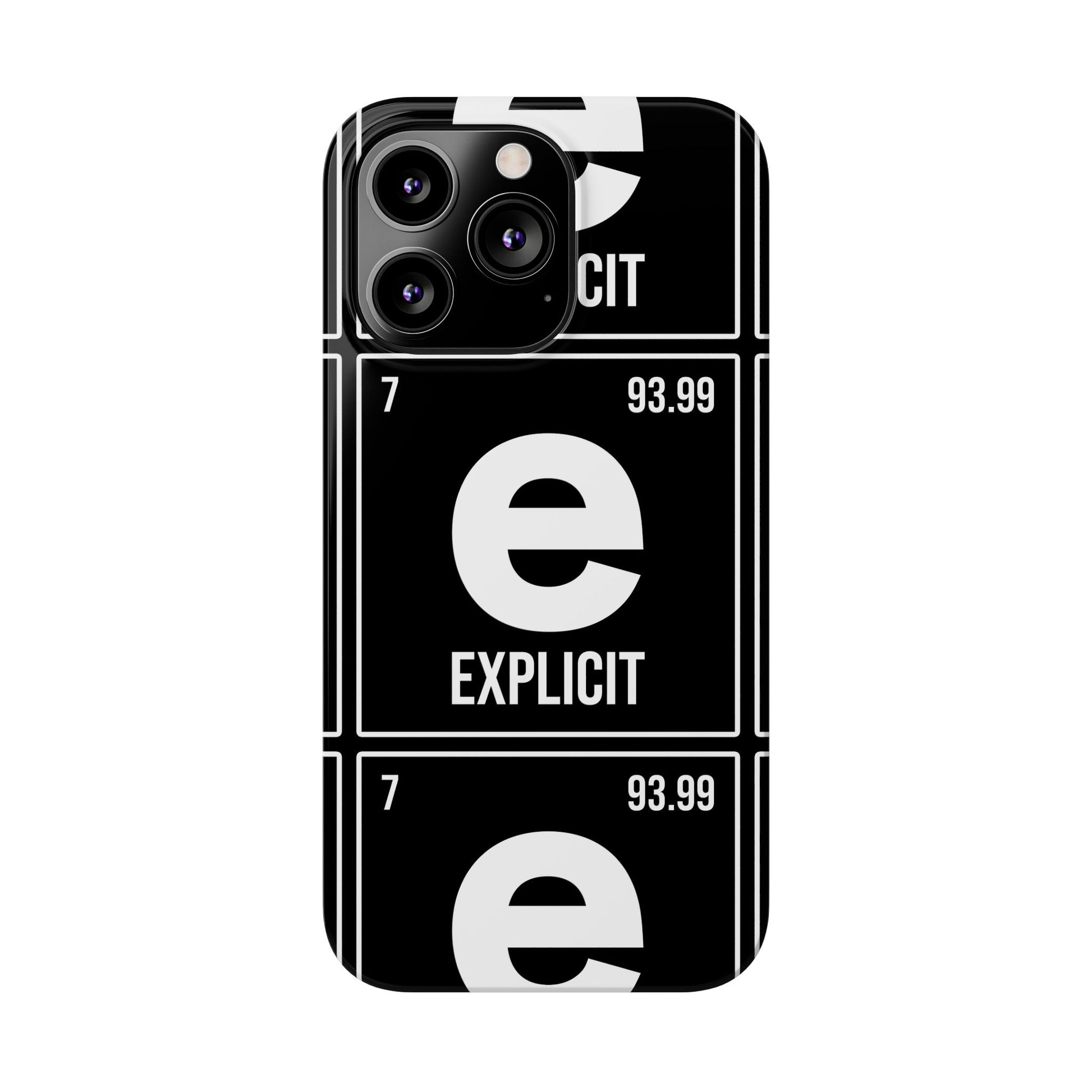 Explicit E Slim Phone Case: Urban Style & Protective Cover
