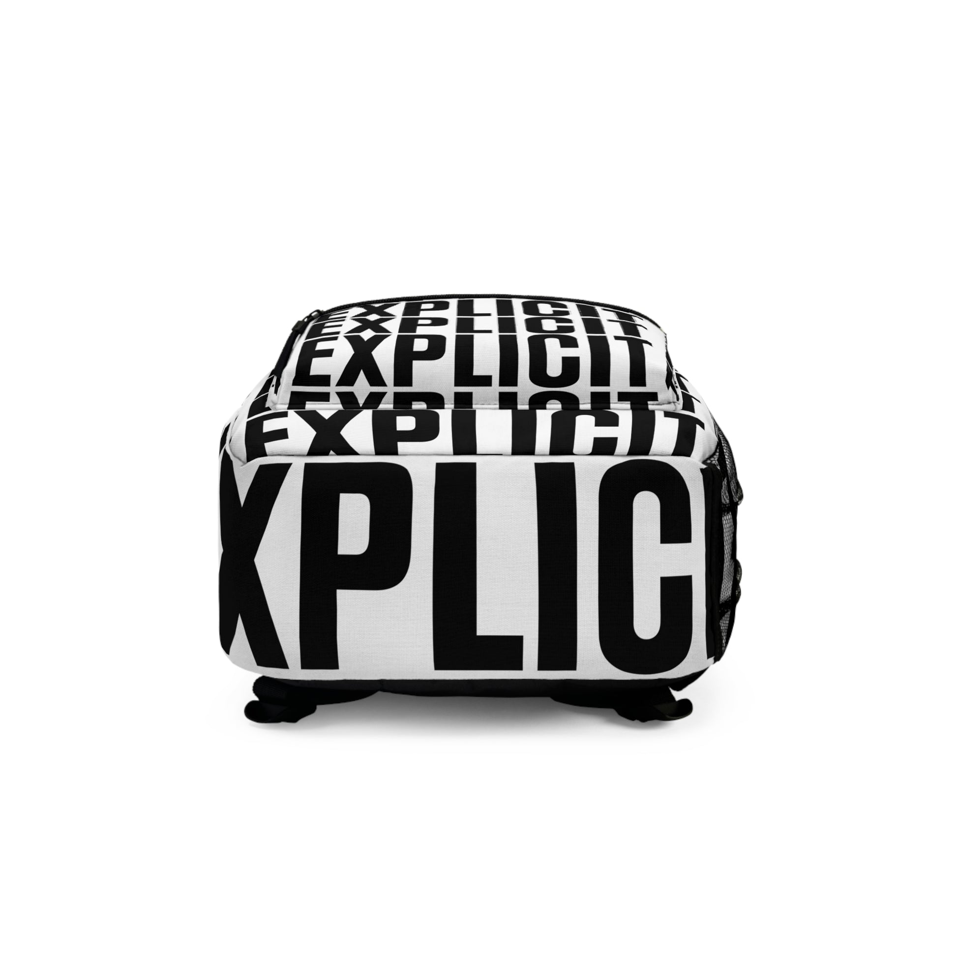 Explicit Statement Backpack: Streetwear, College, & Everyday Bag
