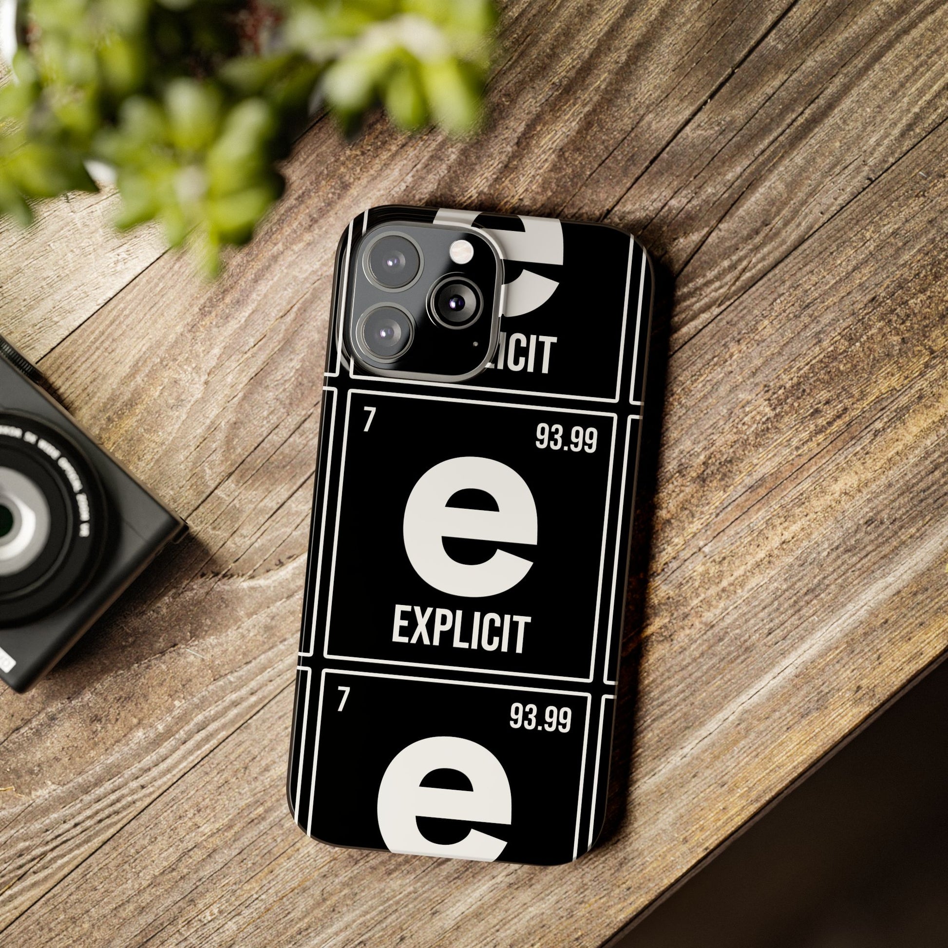 Explicit E Slim Phone Case: Urban Style & Protective Cover