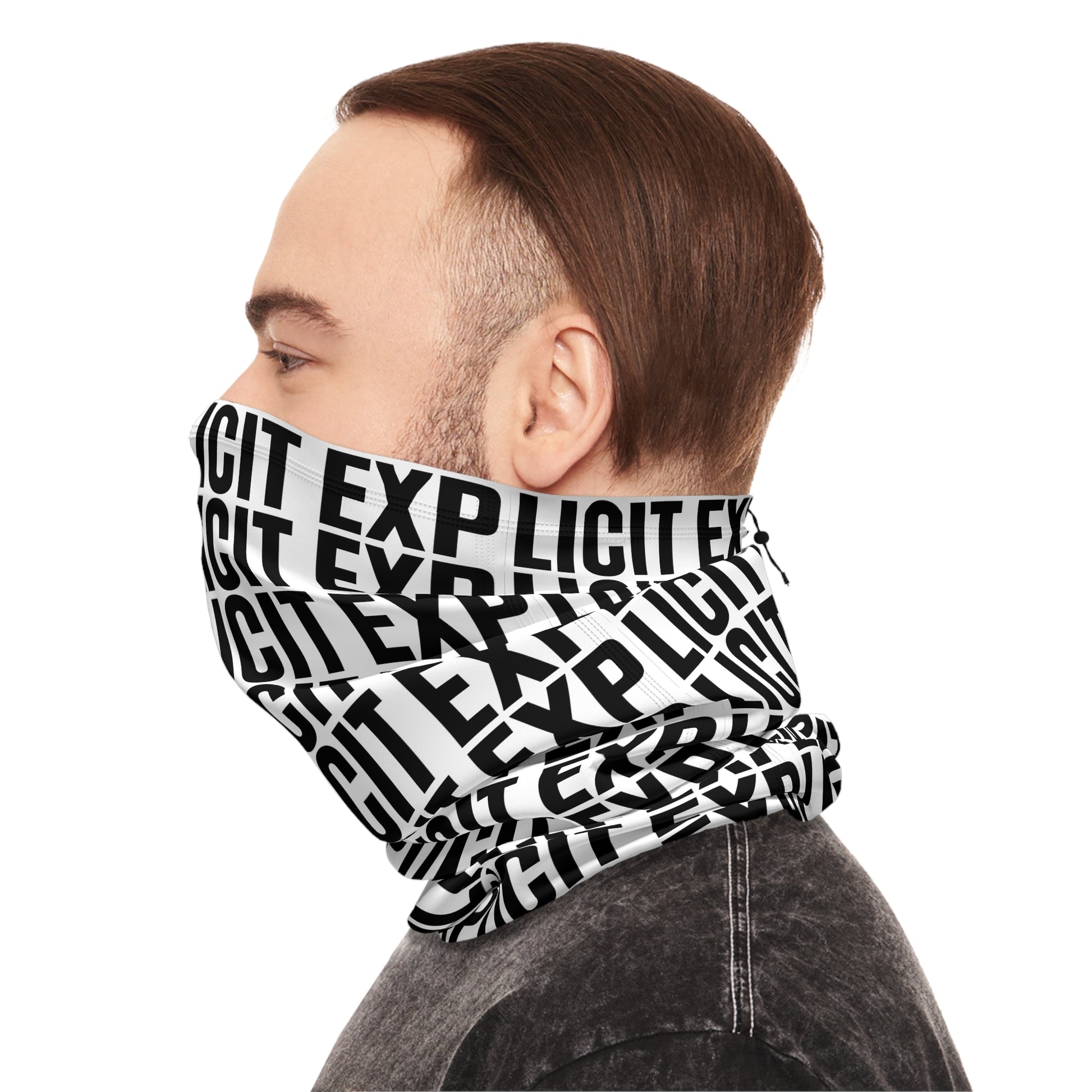 Explicit Energy Neck Gaiter: Warm, Stylish & Outdoor Ready