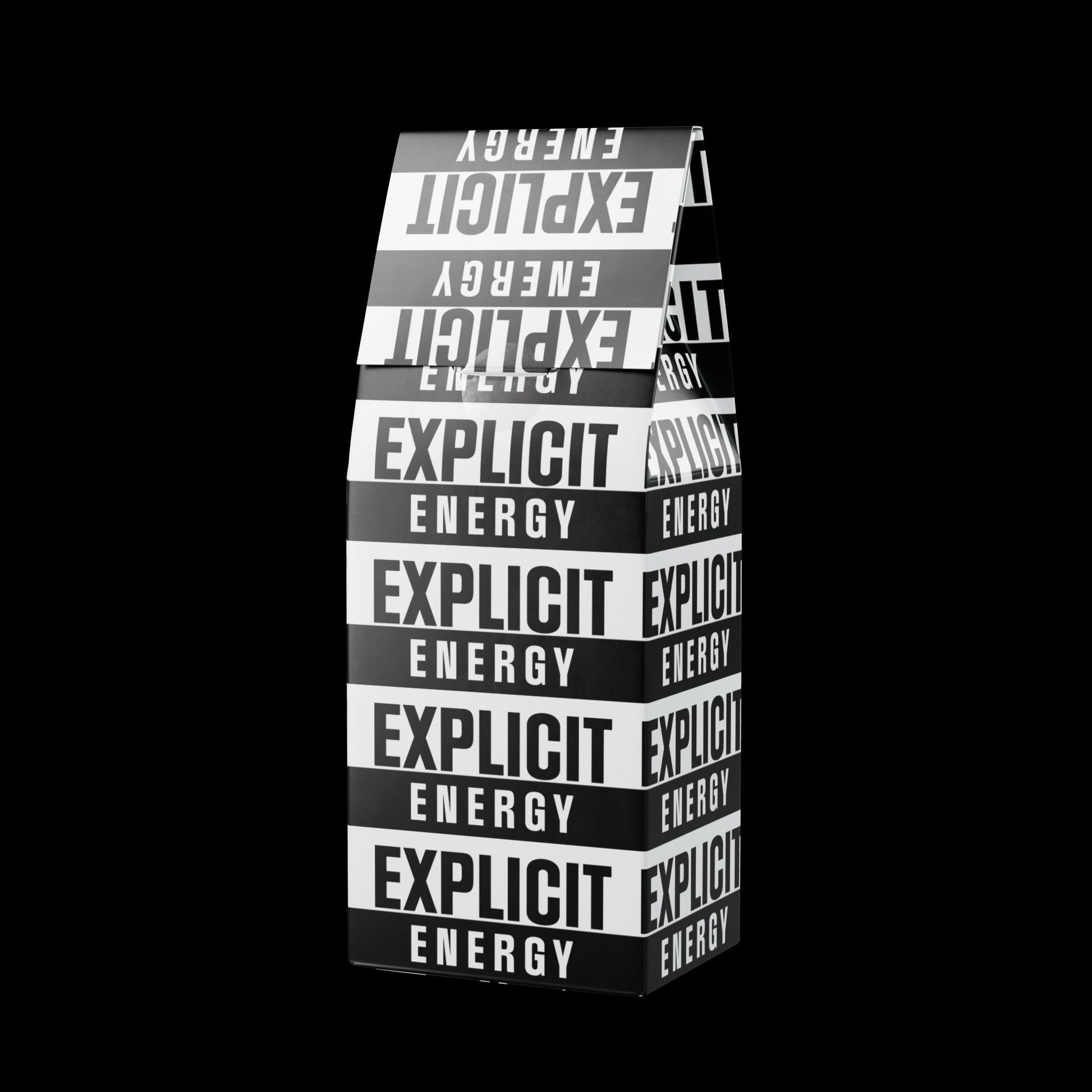 Explicit Energy Coffee Blend: Decaf, Medium Roast, Smooth & Mellow (12oz / 340g)