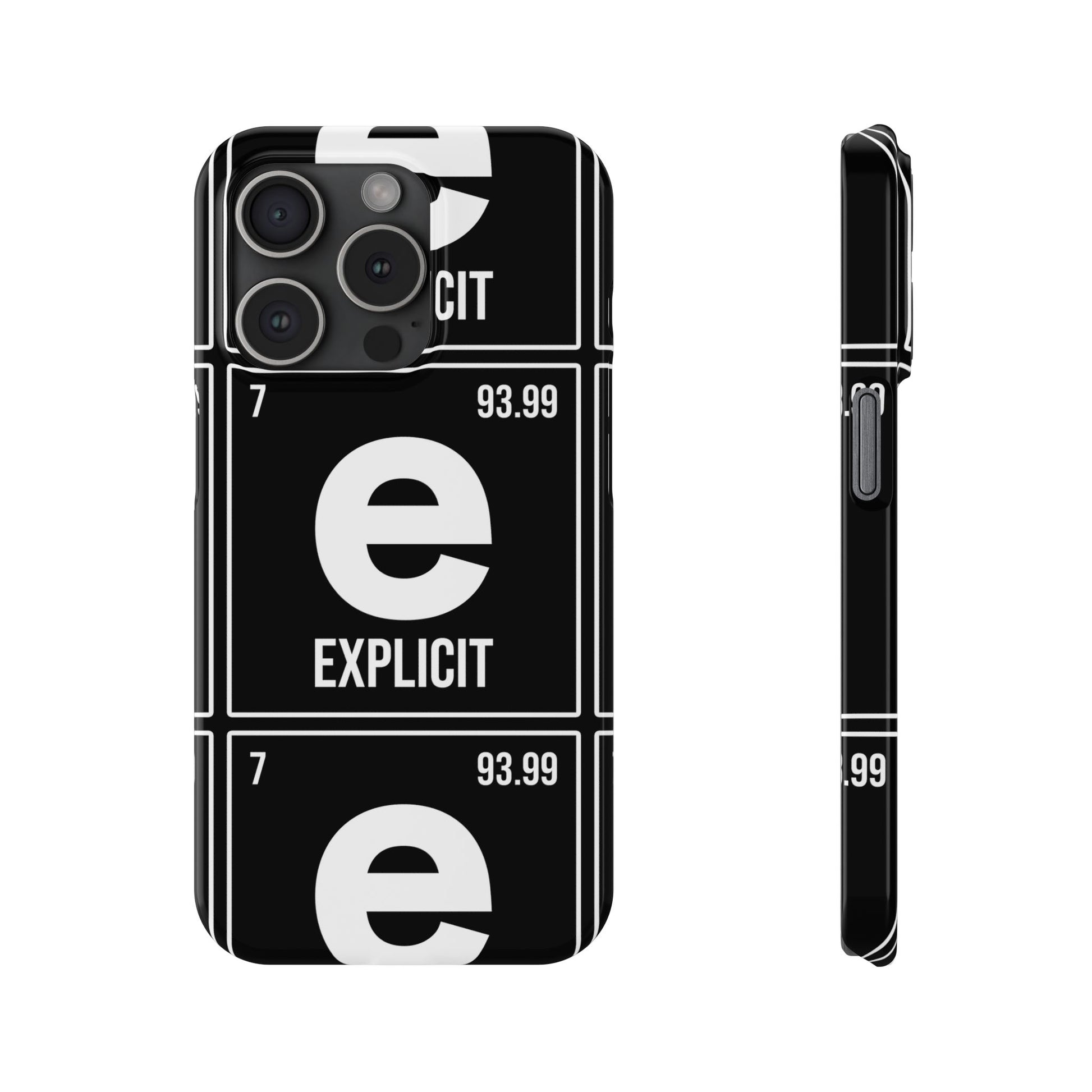 Explicit E Slim Phone Case: Urban Style & Protective Cover