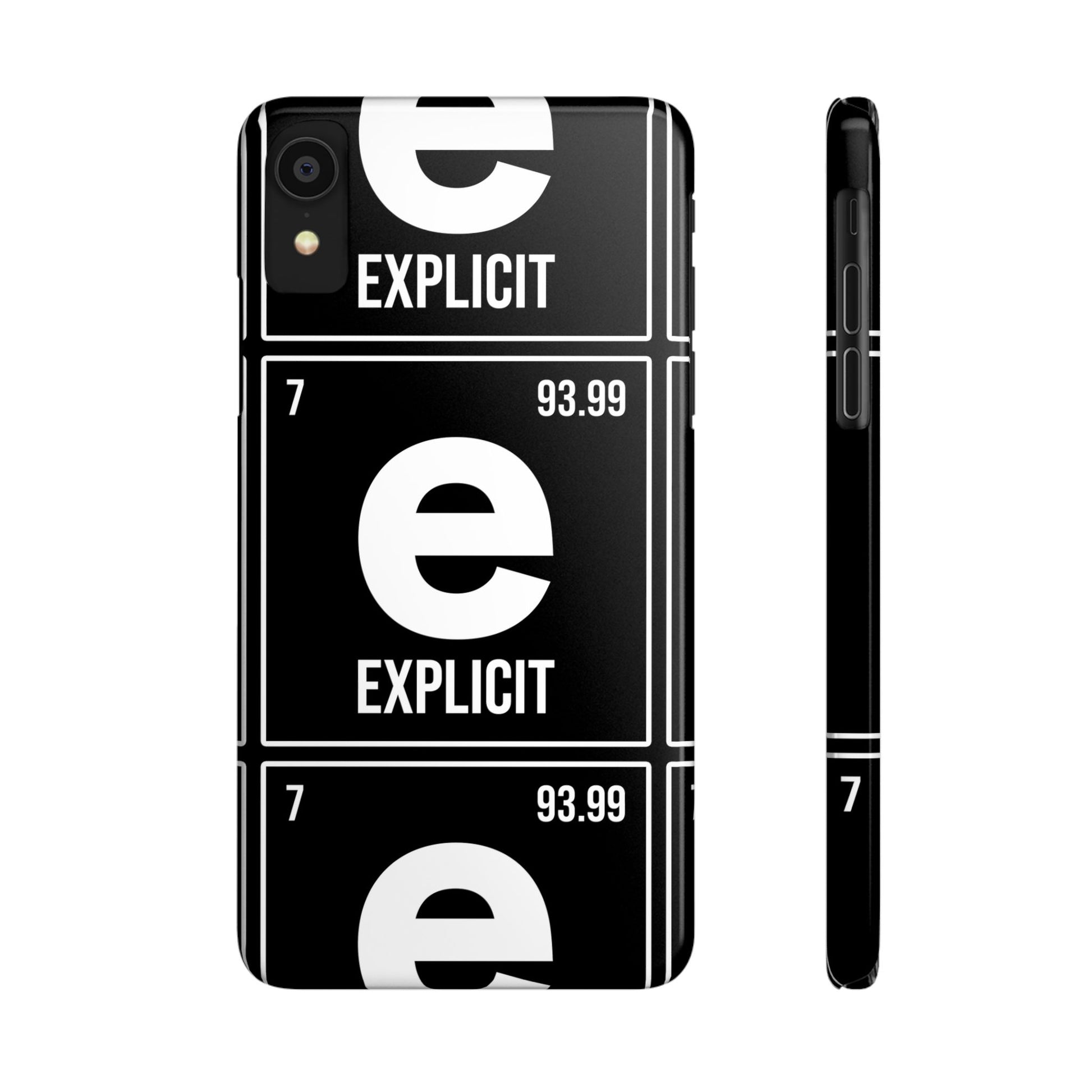 Explicit E Slim Phone Case: Urban Style & Protective Cover
