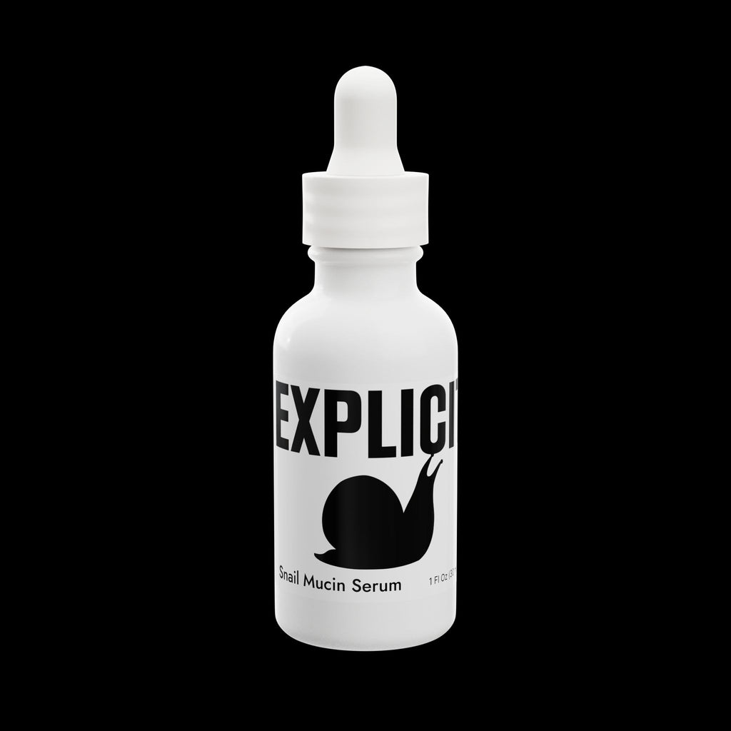 Explicit Energy Snail Mucin Serum with Cica & Hyaluronic Acid - Fine Line & Wrinkle Reducer 1 fl oz