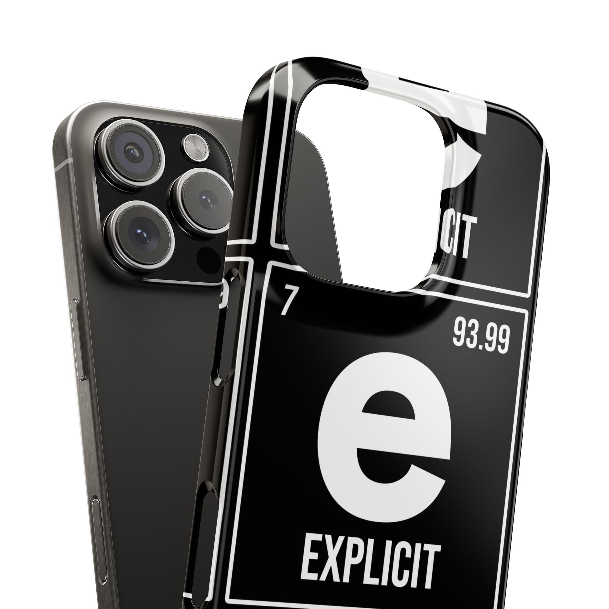 Explicit E Slim Phone Case: Urban Style & Protective Cover