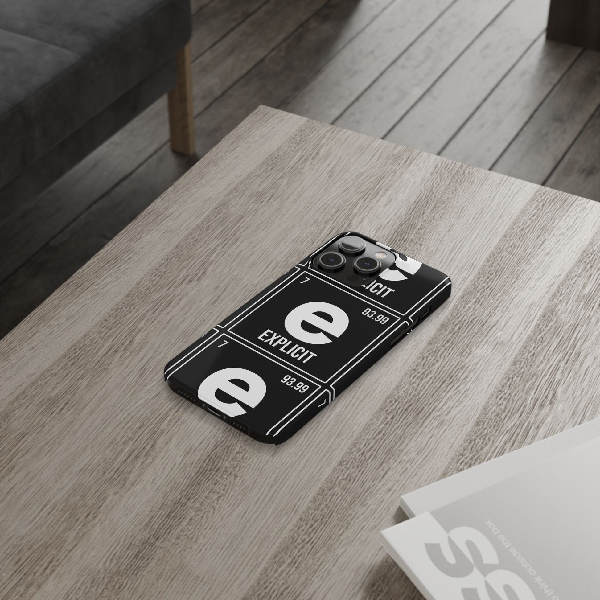 Explicit E Slim Phone Case: Urban Style & Protective Cover