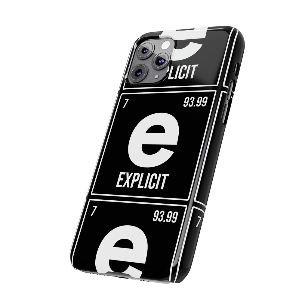 Explicit E Slim Phone Case: Urban Style & Protective Cover
