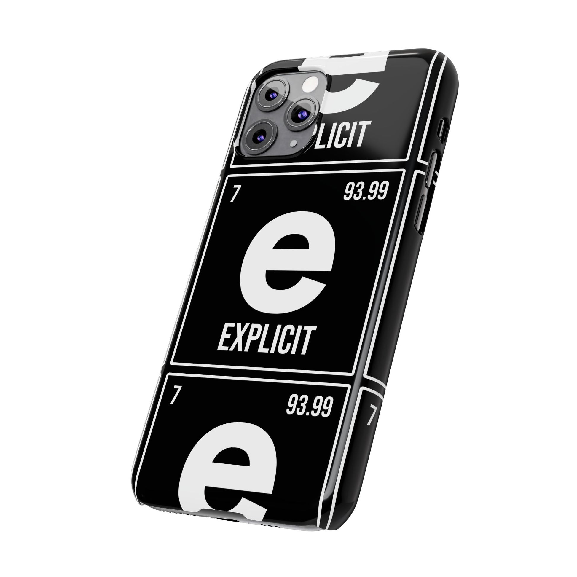 Explicit E Slim Phone Case: Urban Style & Protective Cover