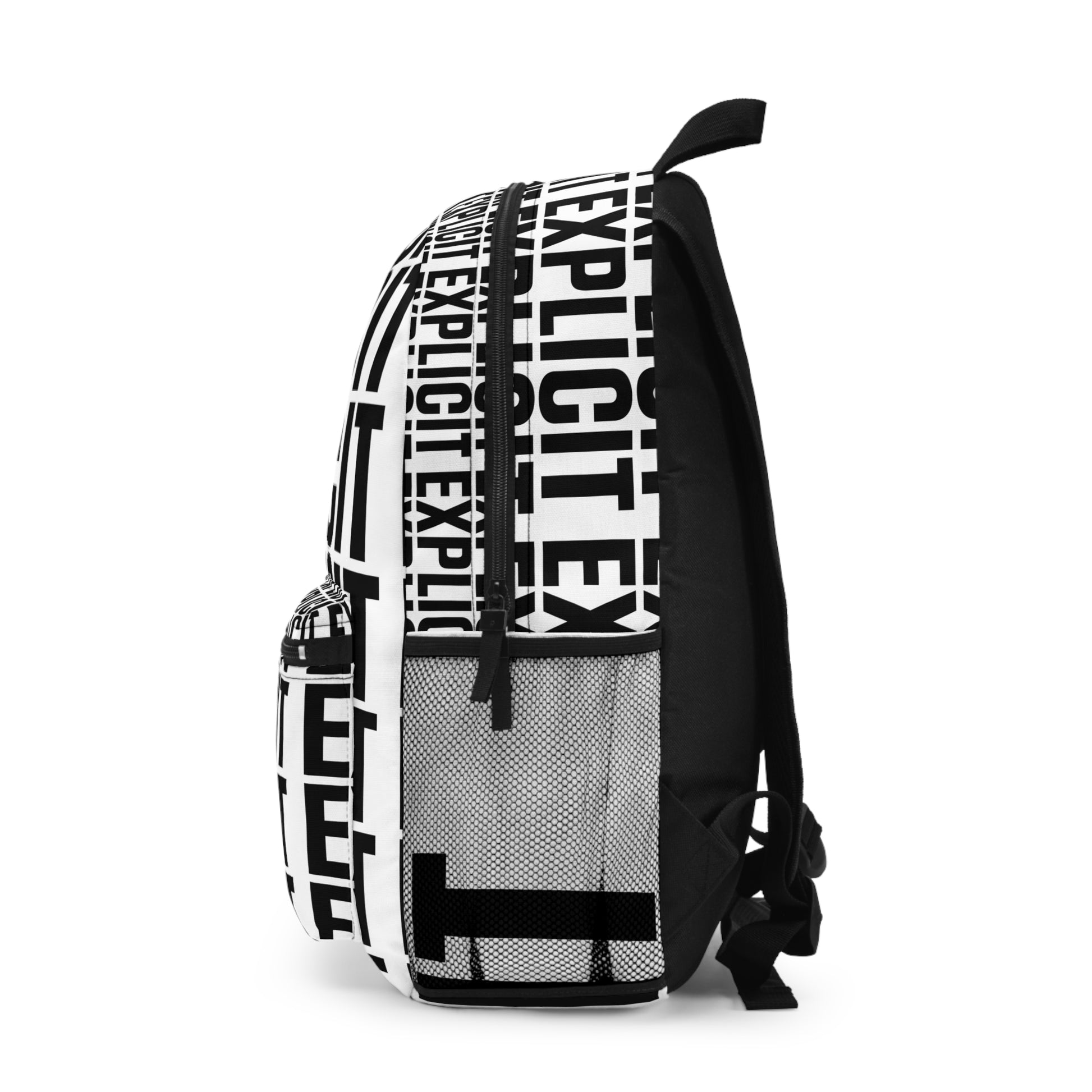Explicit Statement Backpack: Streetwear, College, & Everyday Bag