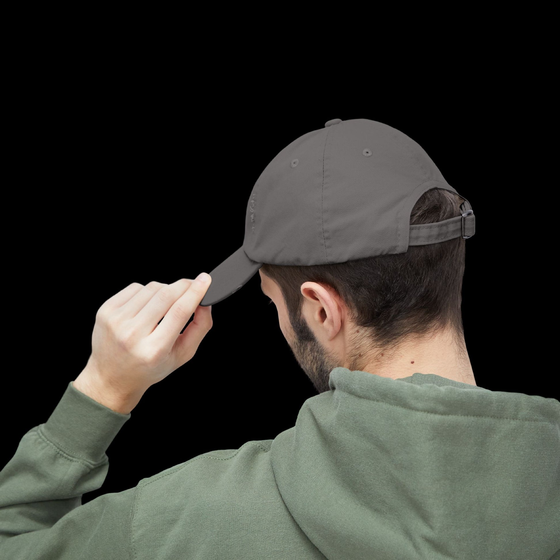Explicit Distressed Cap: Unisex Casual Streetwear Hat