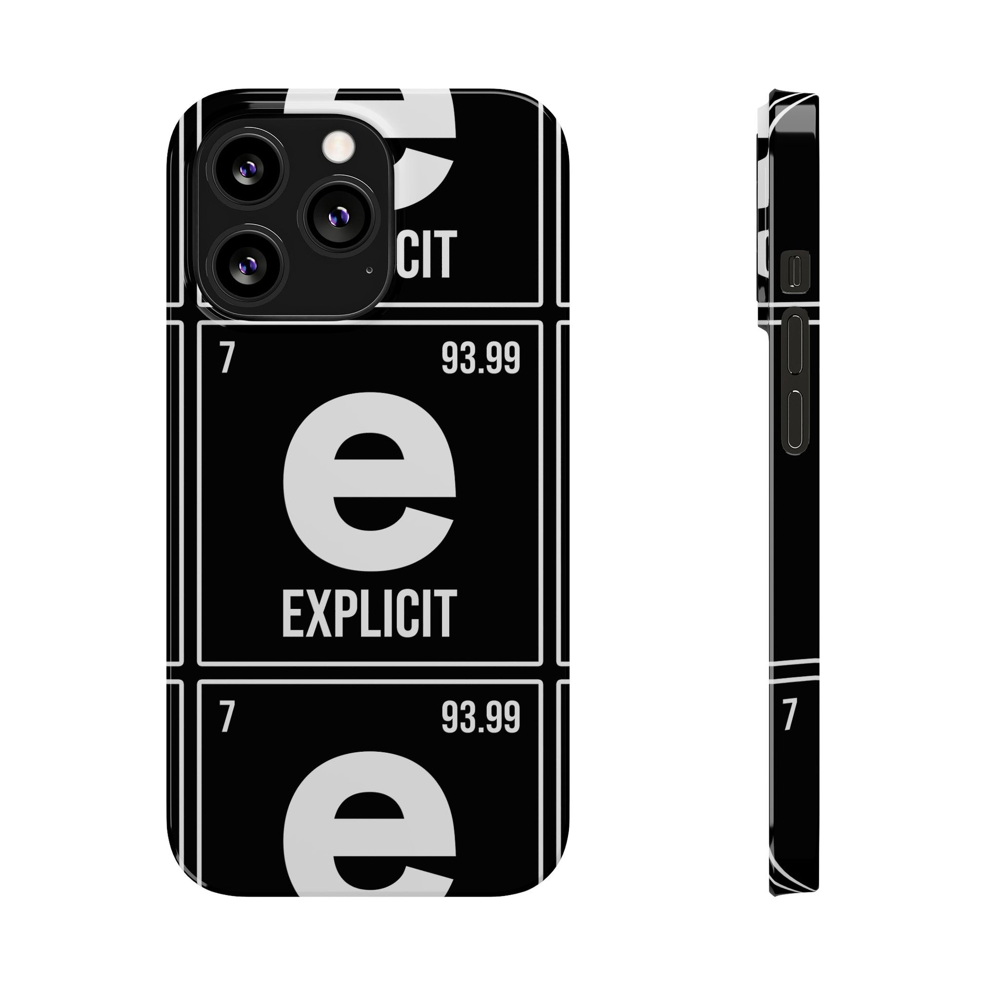 Explicit E Slim Phone Case: Urban Style & Protective Cover