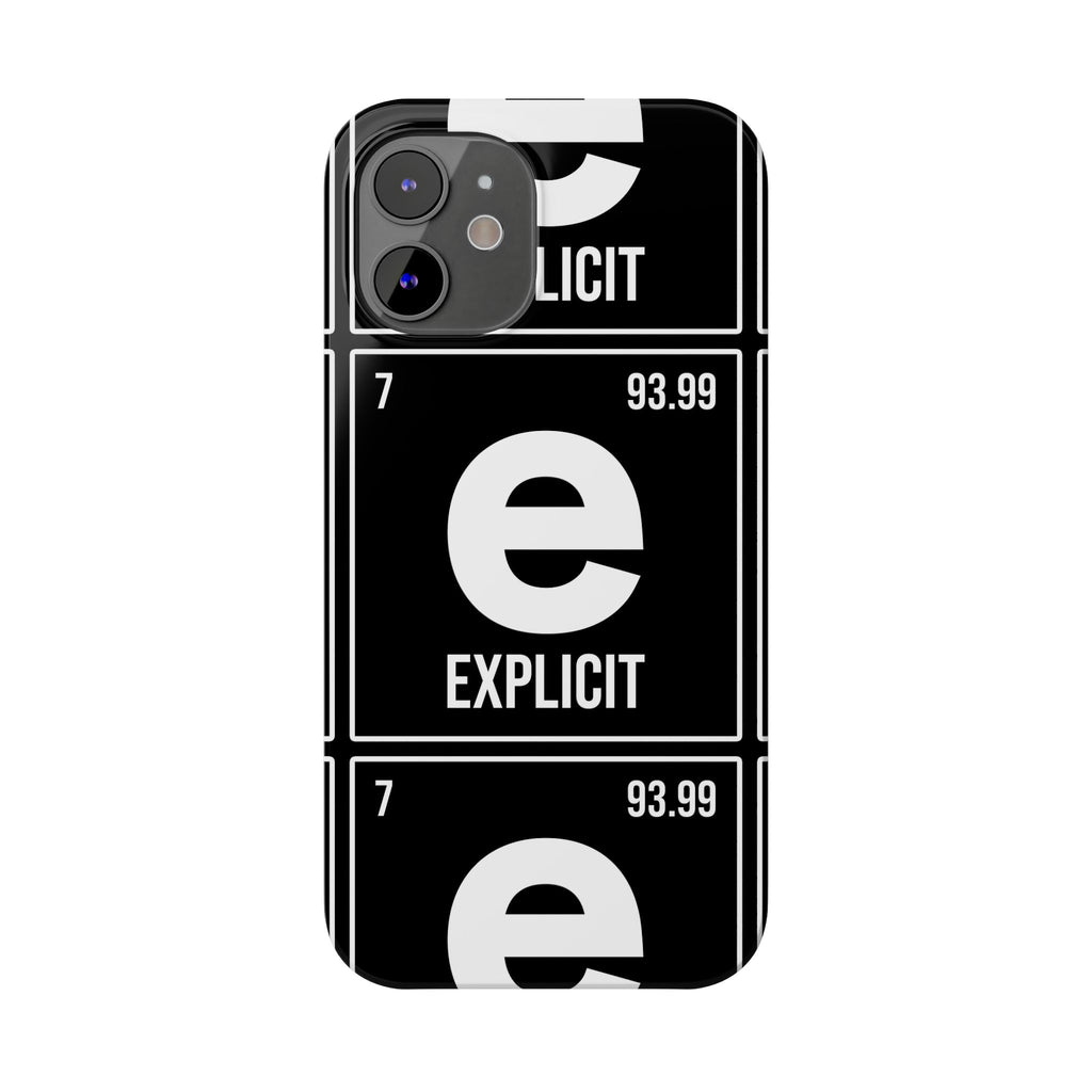 Explicit E Slim Phone Case: Urban Style & Protective Cover