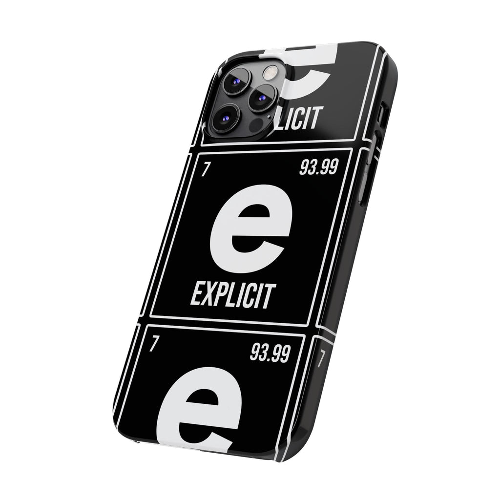Explicit E Slim Phone Case: Urban Style & Protective Cover