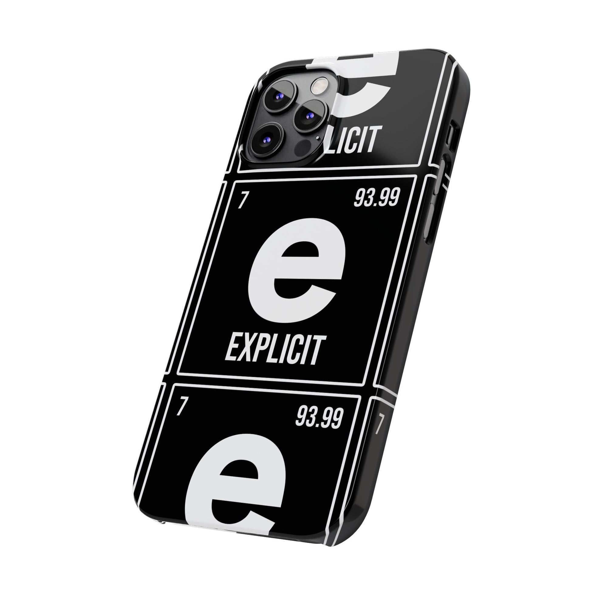 Explicit E Slim Phone Case: Urban Style & Protective Cover