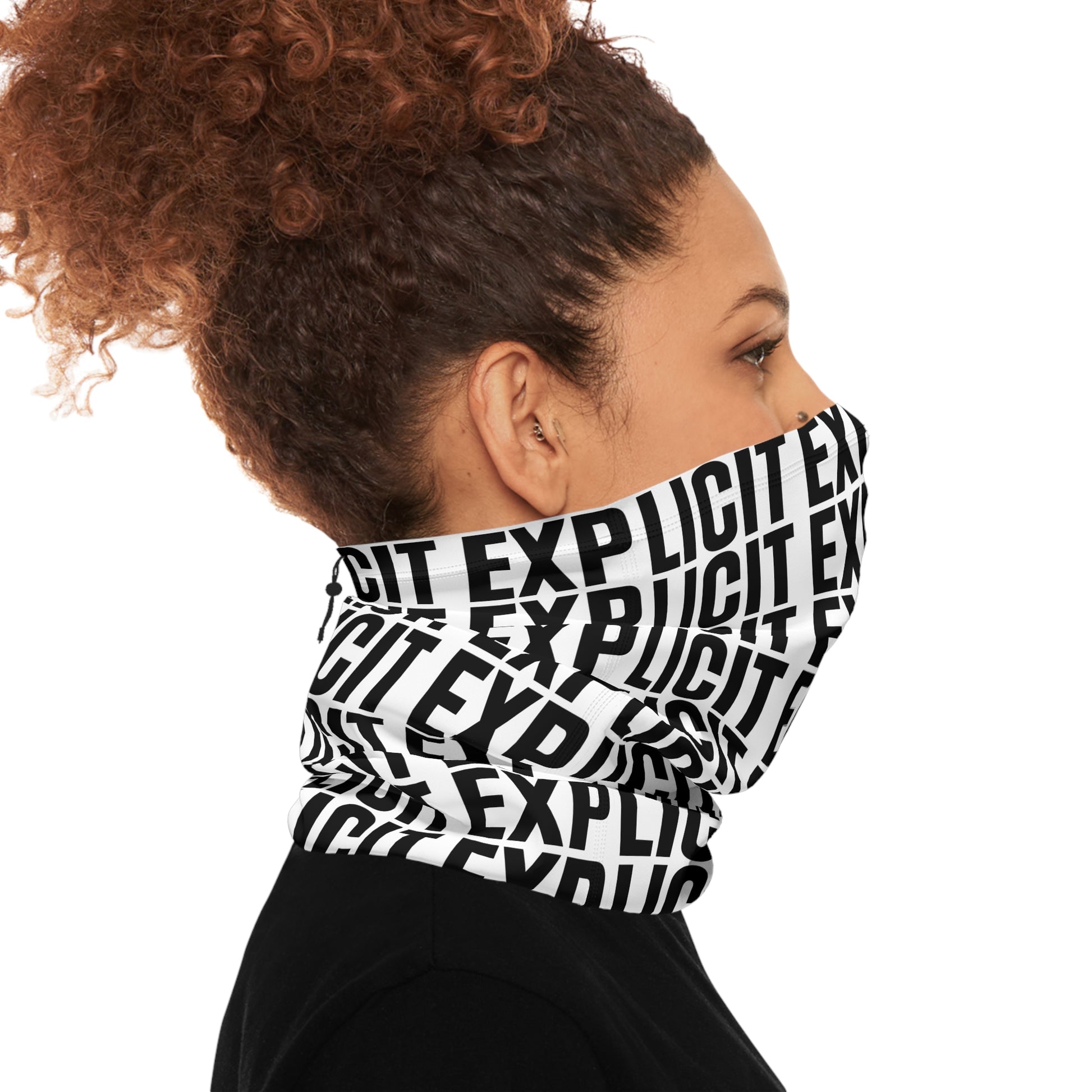 Explicit Energy Neck Gaiter: Warm, Stylish & Outdoor Ready